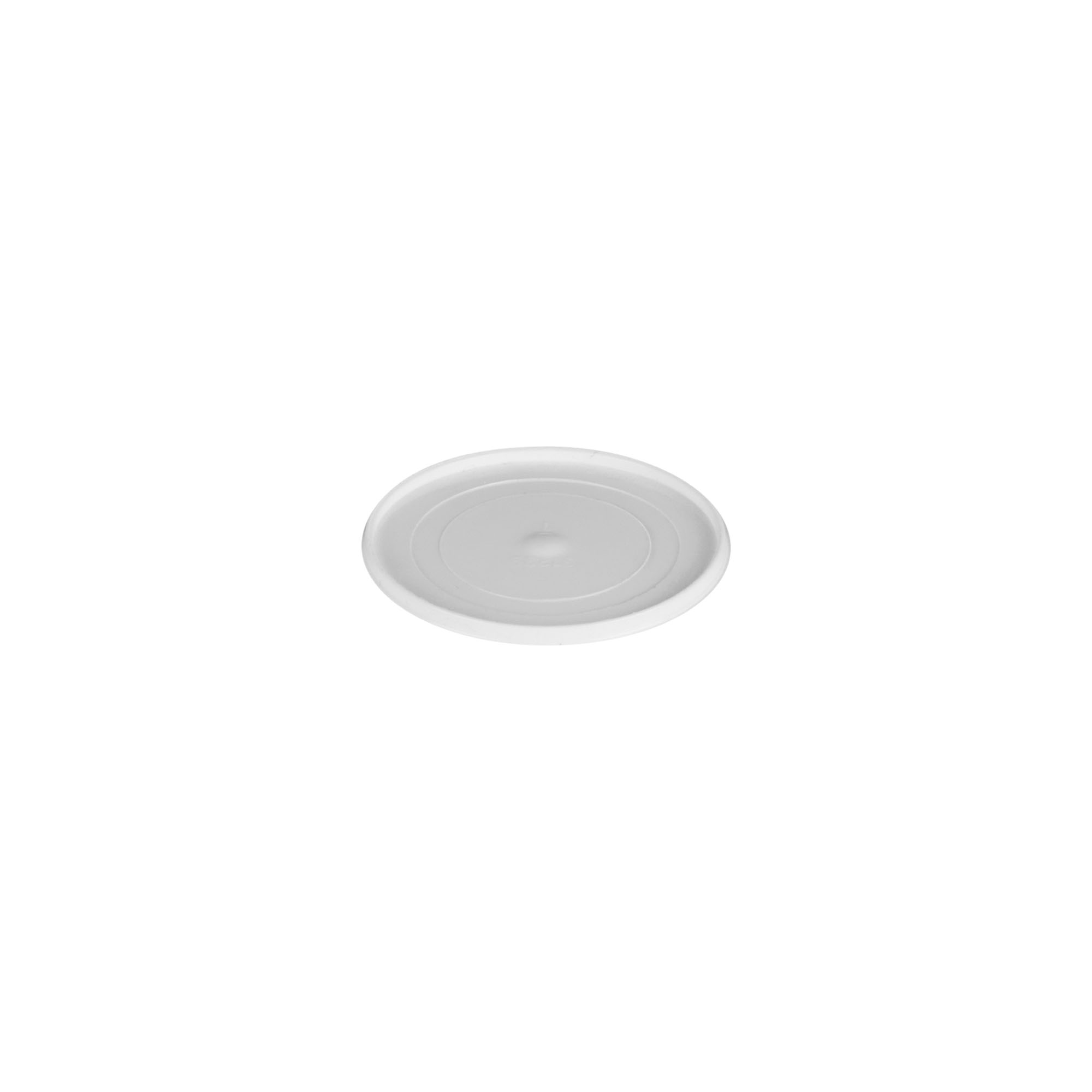 Abdeckscheibe für 5 ml „Bianca“, PP-Kunststoff, weiß