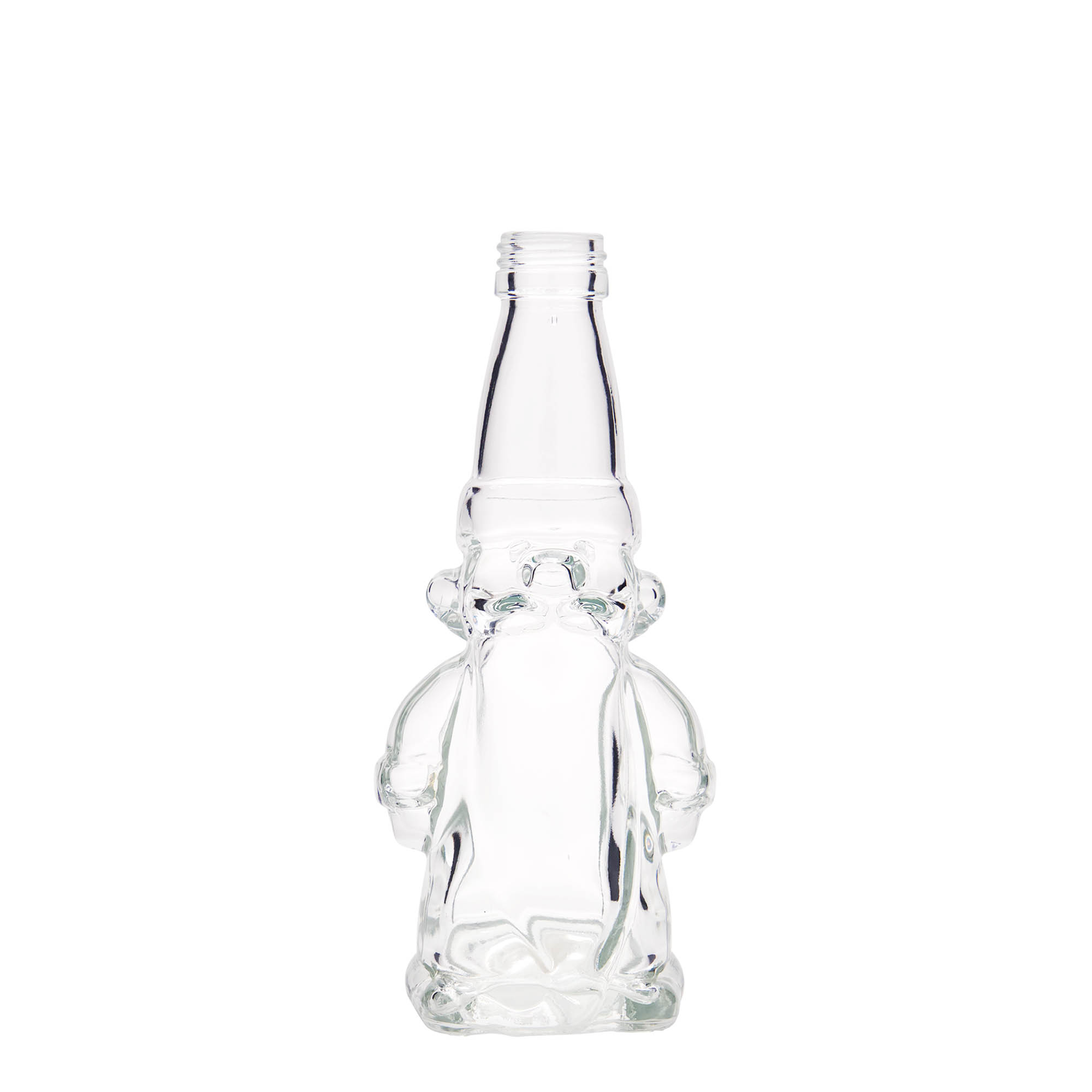 200 ml Glasflasche 'Weihnachtswichtel', Mündung: PP 28 200 ml Glasflasche 'Weihnachtswichtel', Mündung: PP 28