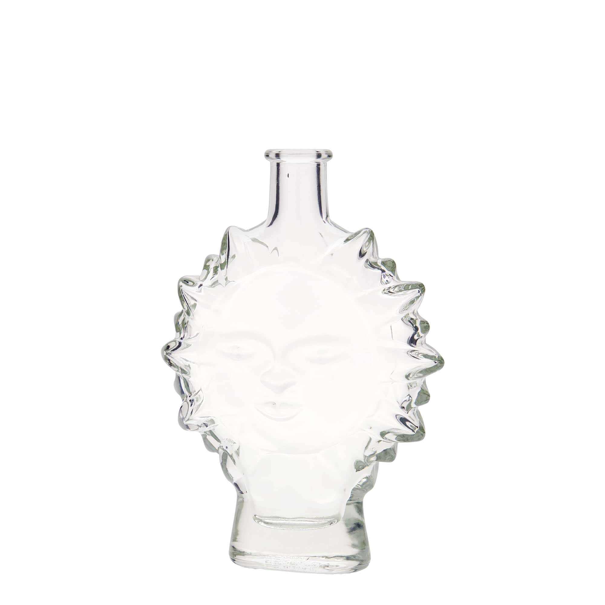 200 ml Glasflasche „Sonne“, Mündung: Kork