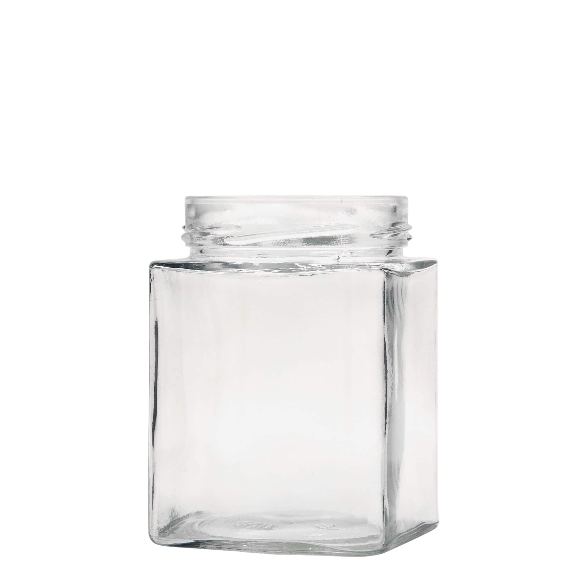 580 ml Vierkantglas „Ikaru“, Mündung: Deep-Twist-off (DTO 82)