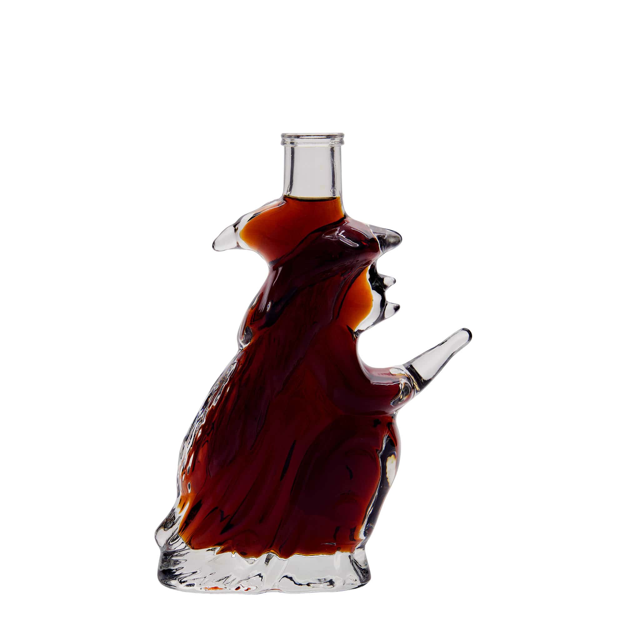 200 ml Glasflasche 'Hexe', Mündung: Kork 200 ml Glasflasche 'Hexe', Mündung: Kork