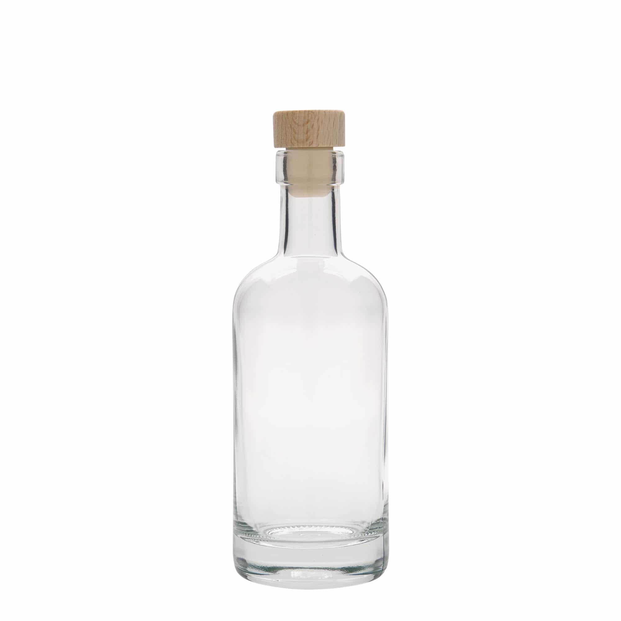 250 ml Glasflasche 'Linea Uno', Mündung: Kork