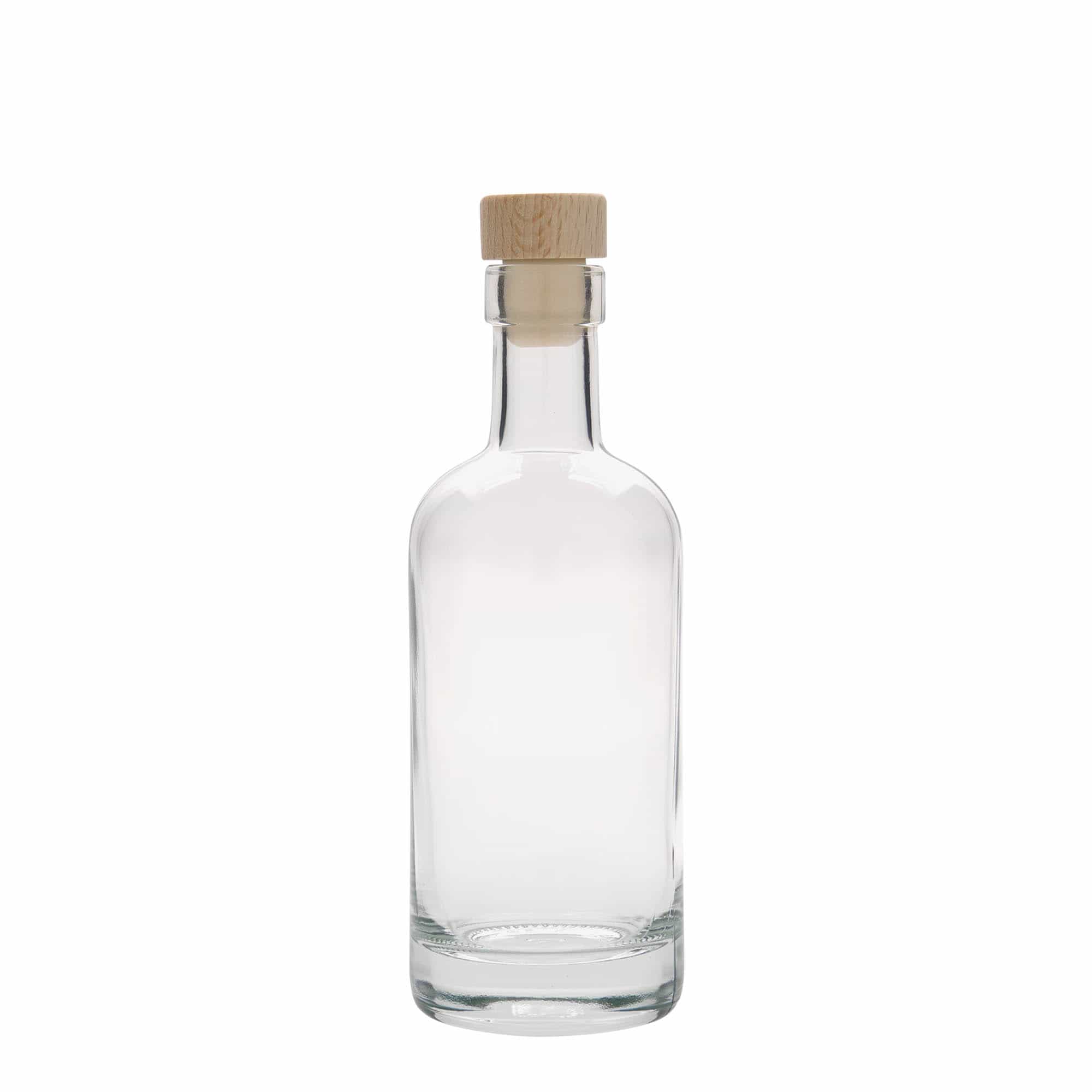 250 ml Glasflasche „Linea Uno“, Mündung: Kork