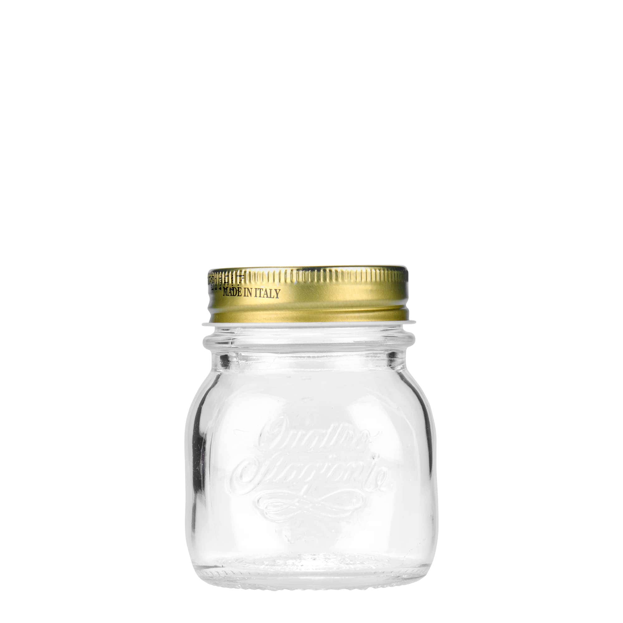 150 ml Glas „Quattro Stagioni“, Mündung: Schraubverschluss