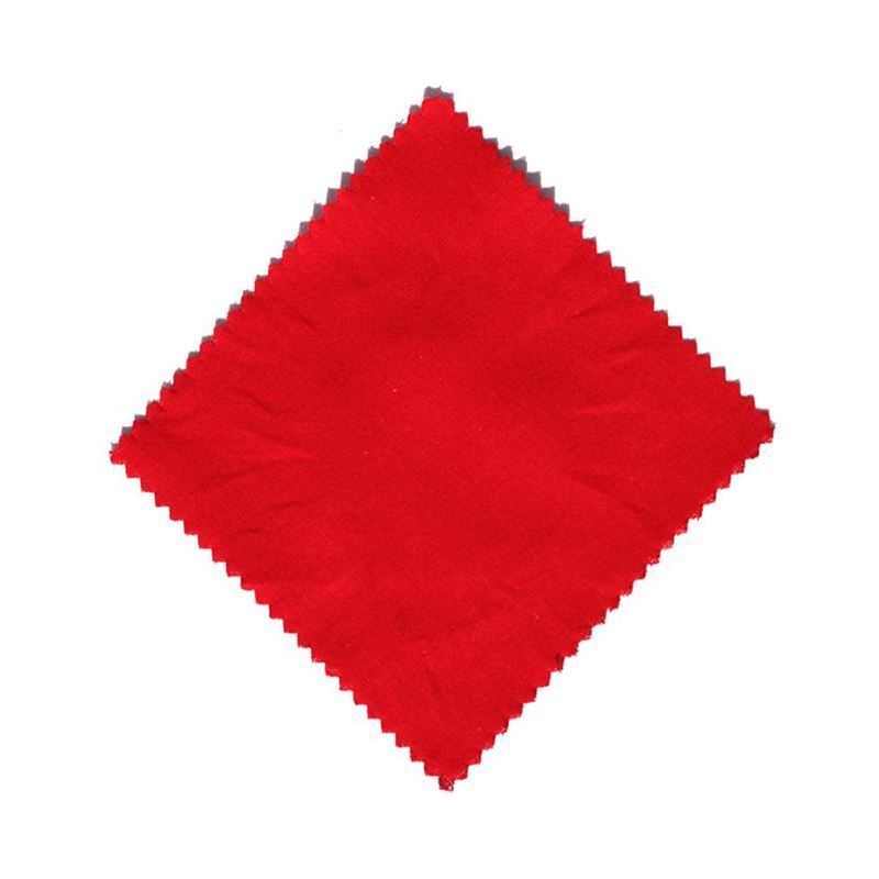 Stoffdeckchen 12x12, quadratisch, Textil, rot, Mündung: TO38-TO53 Stoffdeckchen 12x12, quadratisch, Textil, rot, Mündung: TO38-TO53