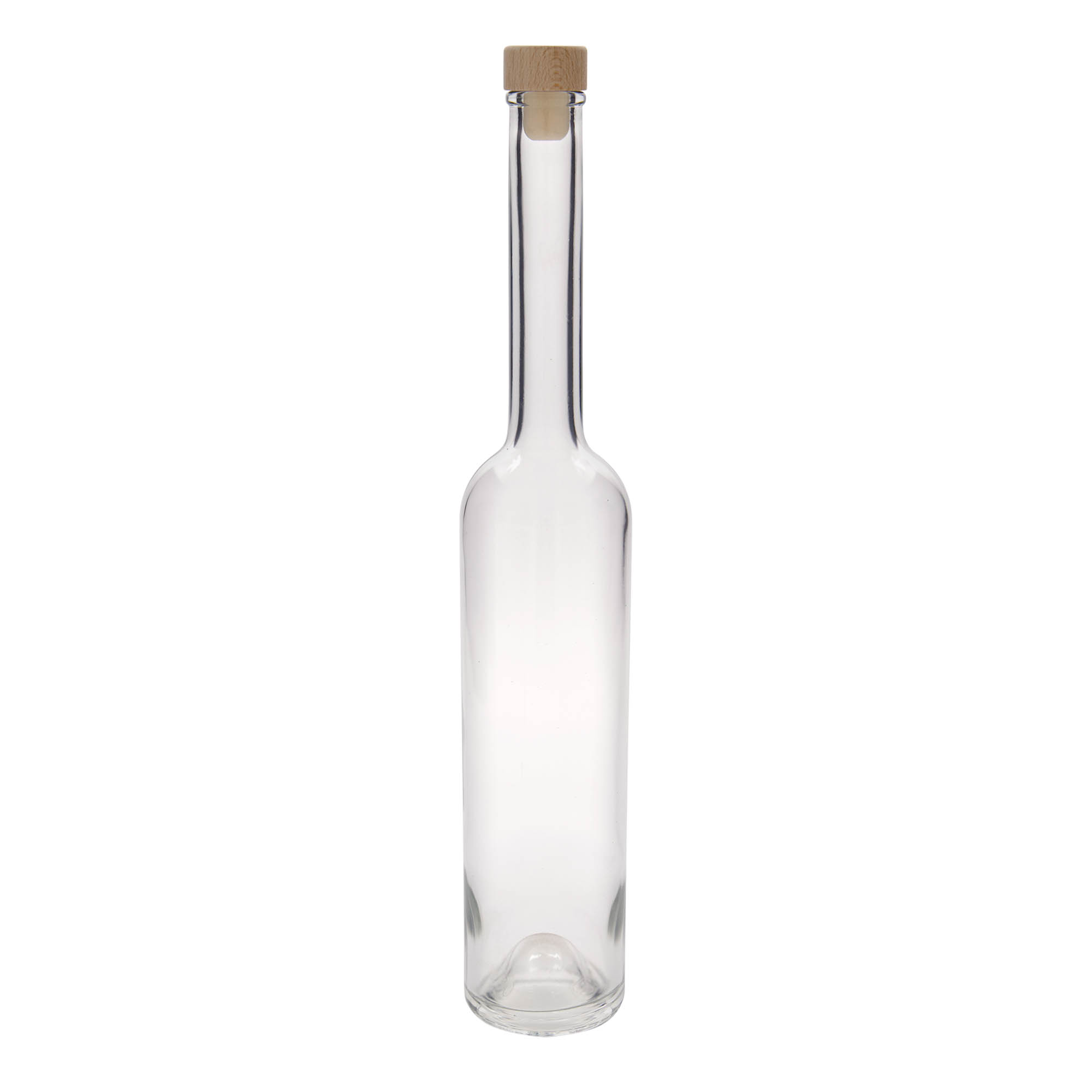500 ml Glasflasche 'Platina', Mündung: Kork