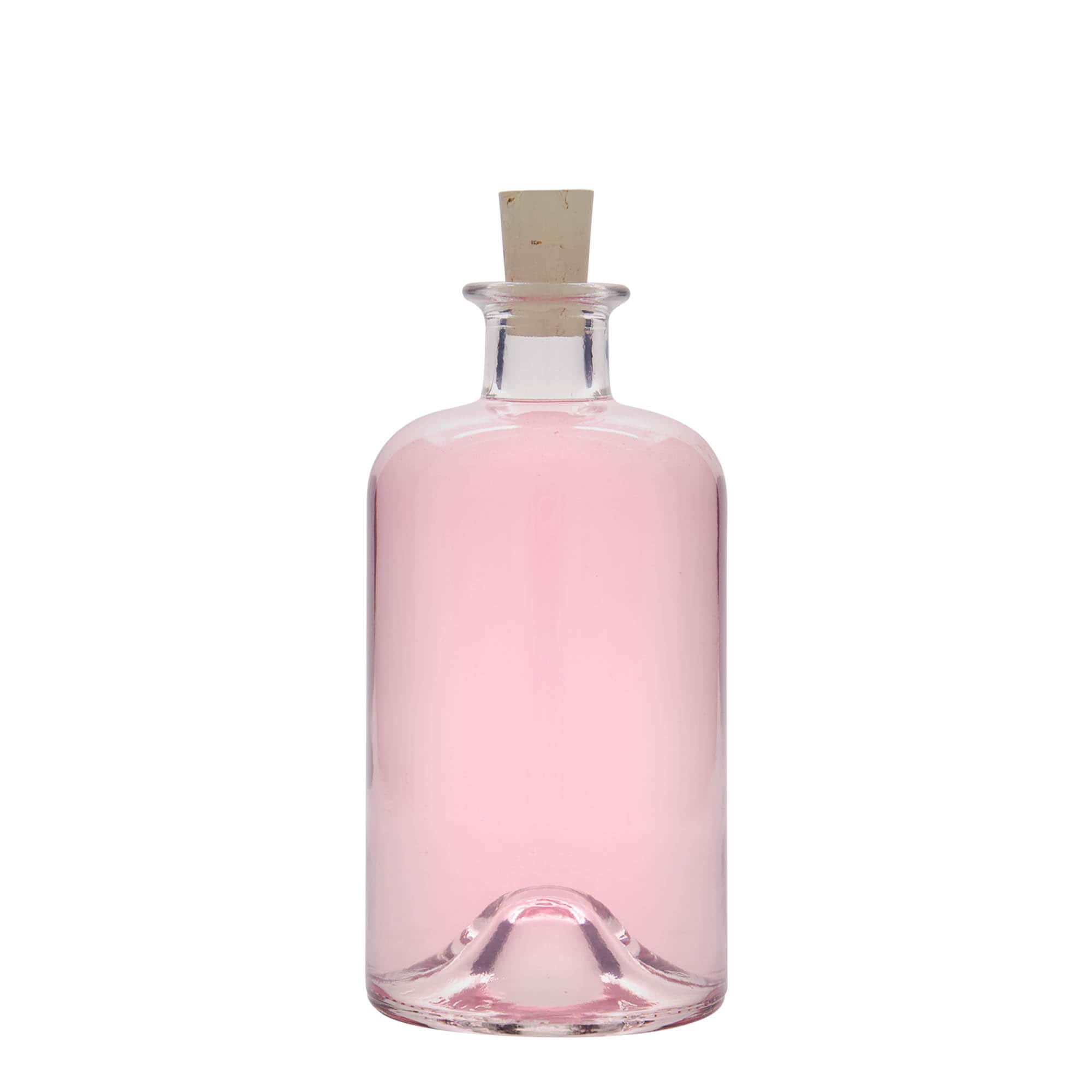 500 ml Glasflasche Apotheker „Doktor“, Mündung: Kork