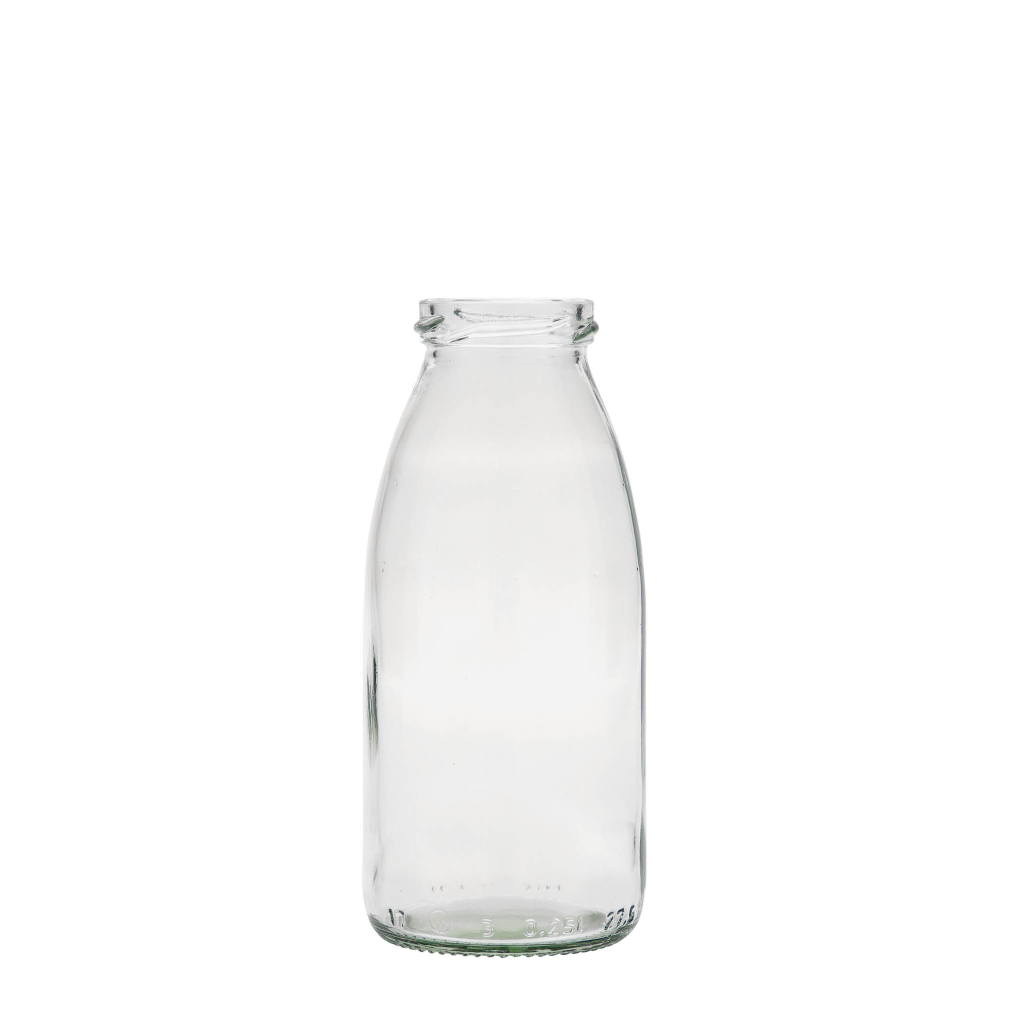 250 ml Glasflasche Vroni, Mündung: Twist-Off (TO 43) 250 ml Glasflasche Vroni, Mündung: Twist-Off (TO 43)