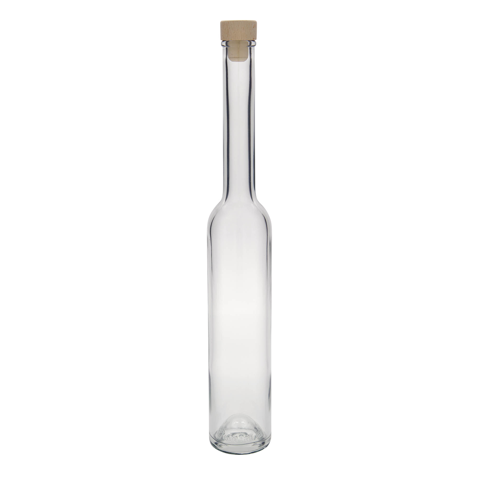 350 ml Glasflasche 'Platina', Mündung: Kork