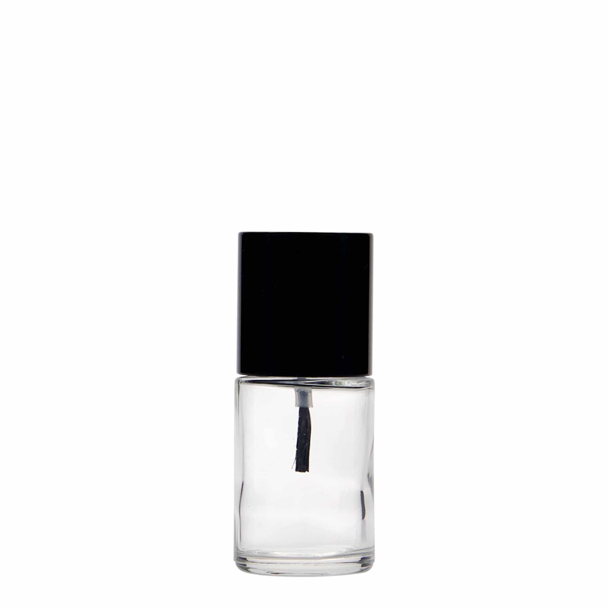 16 ml Nagellackflasche 'London' mit Pinsel, Glas