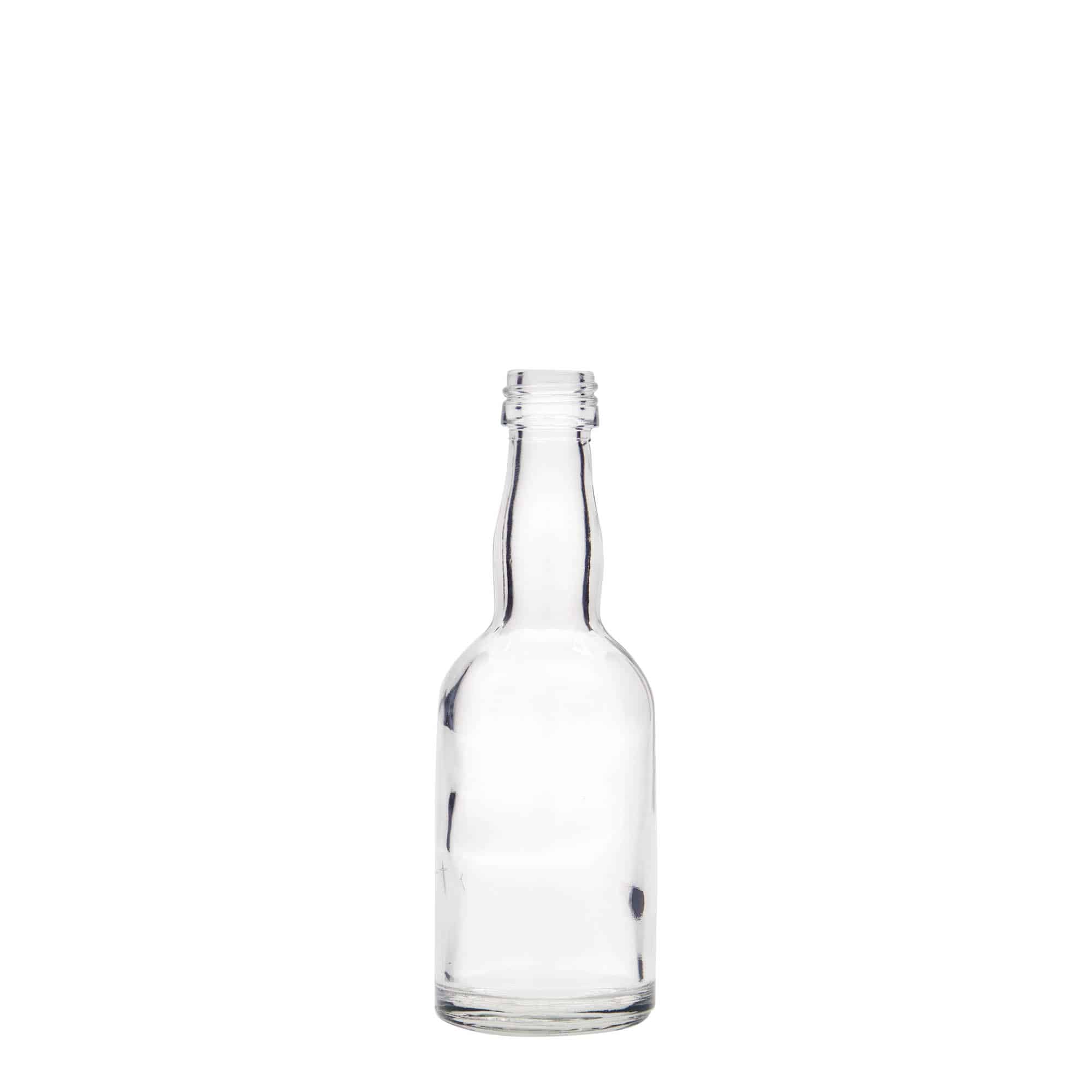 50 ml Glasflasche 'Proba', Mündung: PP 18