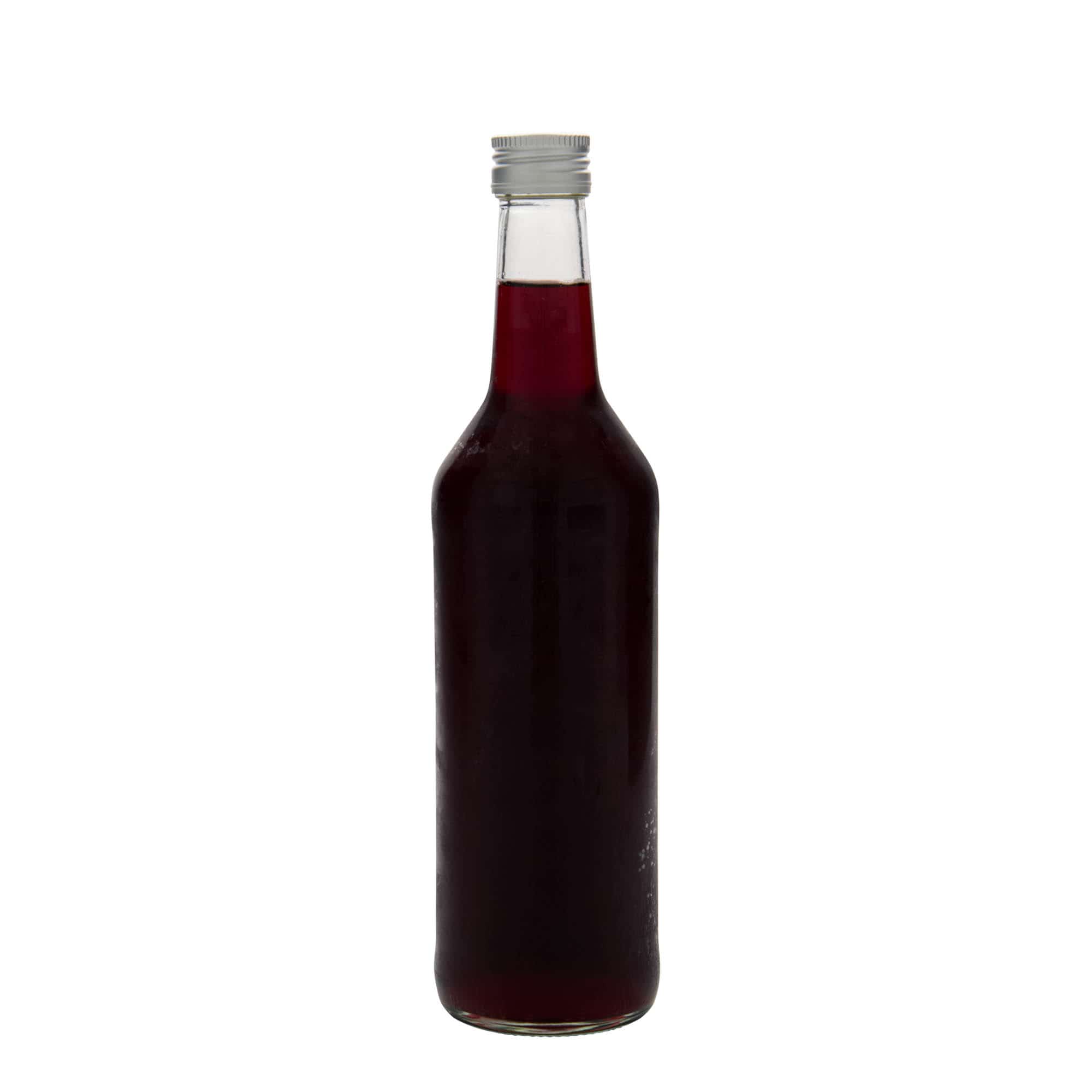 500 ml Glasflasche Geradhals, Mündung: PP 28