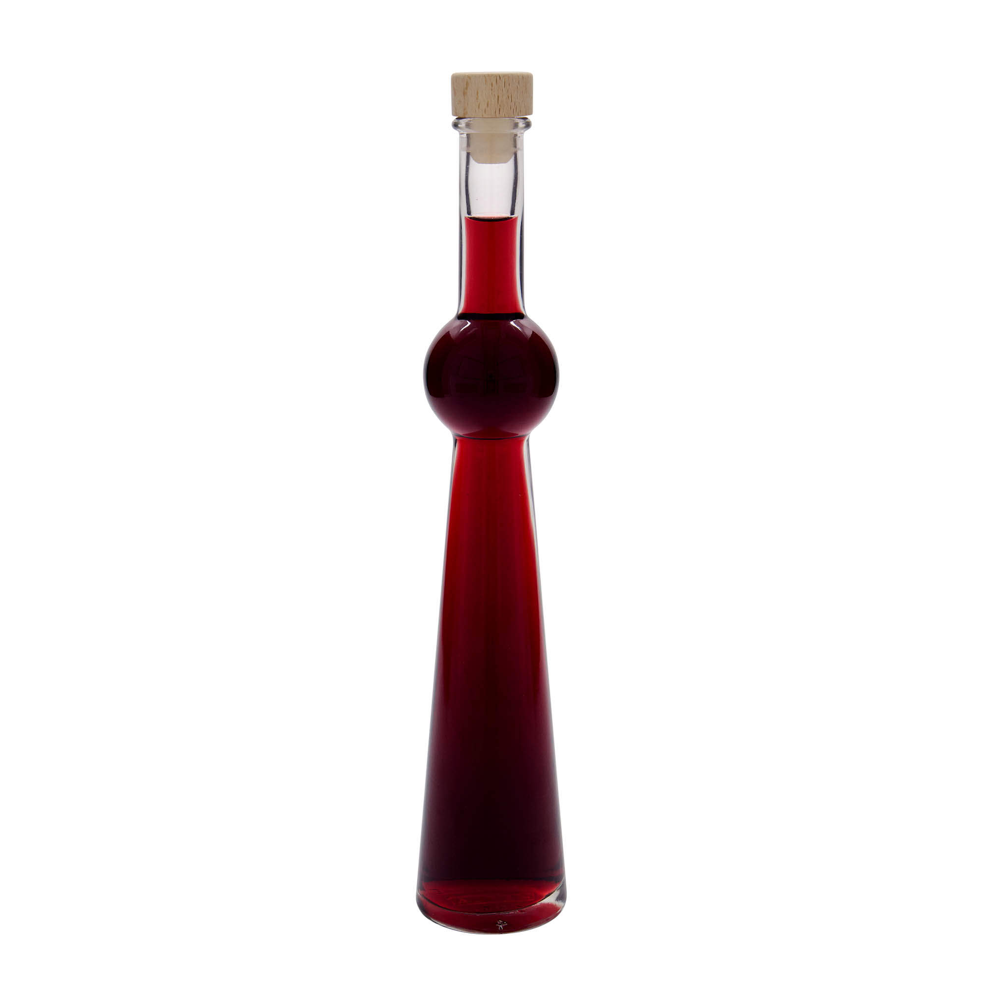 200 ml Glasflasche 'Supernova', Mündung: Kork 200 ml Glasflasche 'Supernova', Mündung: Kork