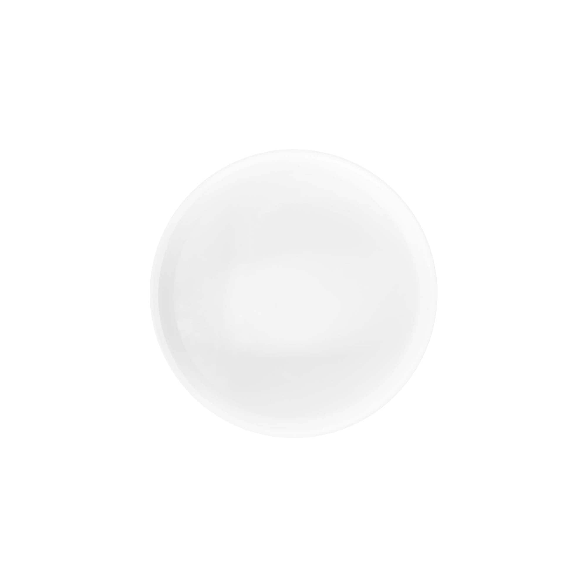 Schraubverschluss „White Line“ 125ml, PP-Kunststoff, weiß