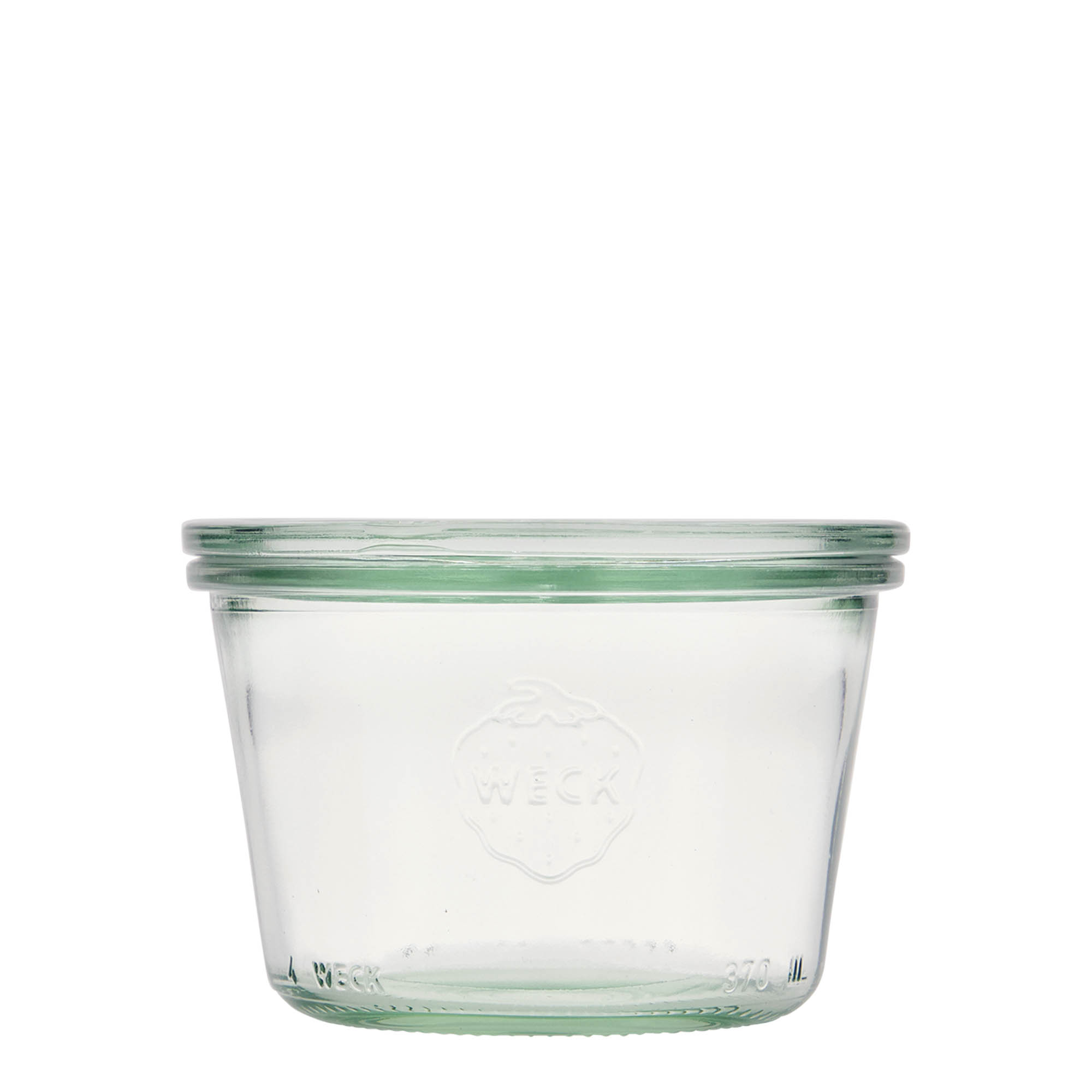 370 ml WECK-Sturzglas, Mündung: Rundrand 370 ml WECK-Sturzglas, Mündung: Rundrand