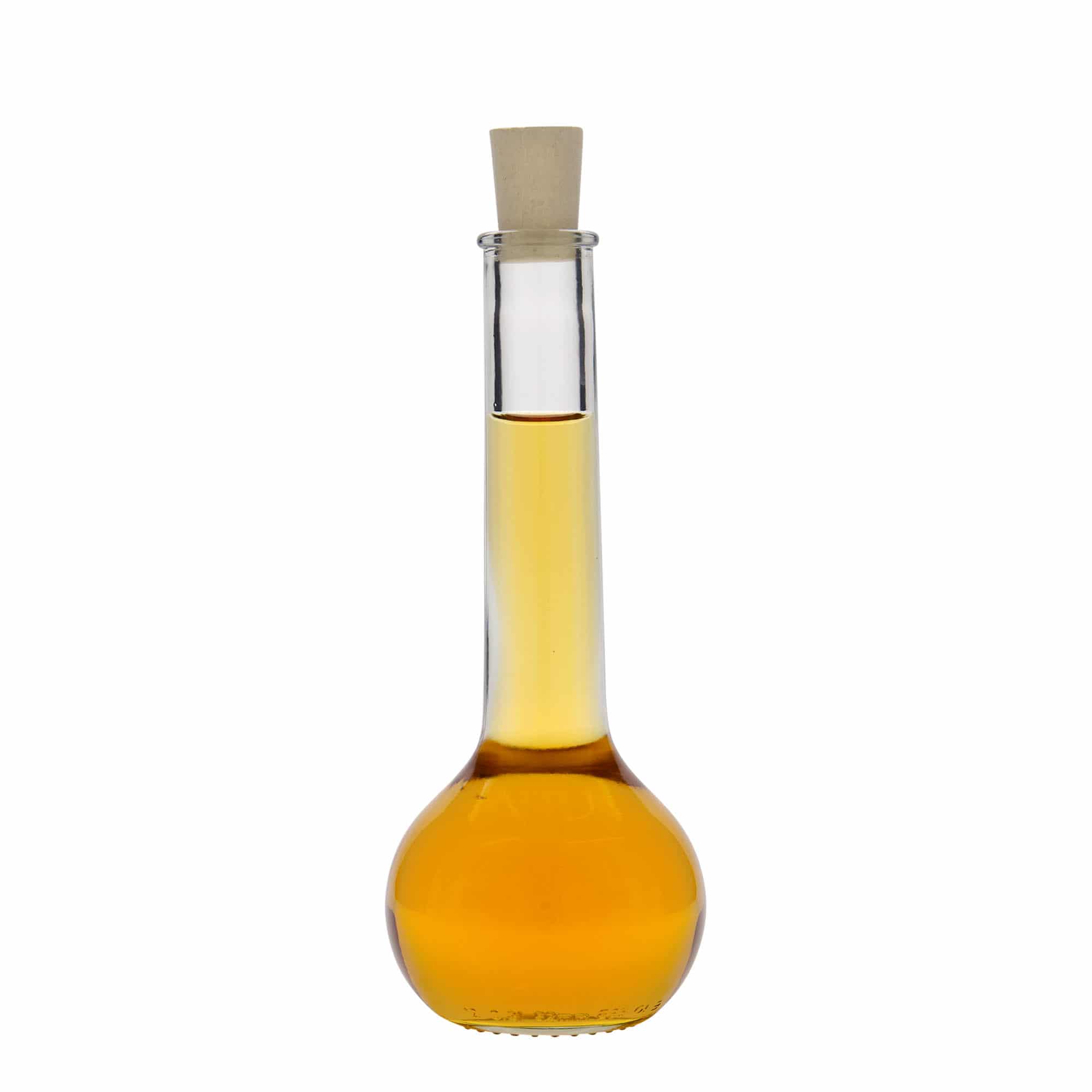 200 ml Glasflasche „Tulipano“, Mündung: Kork