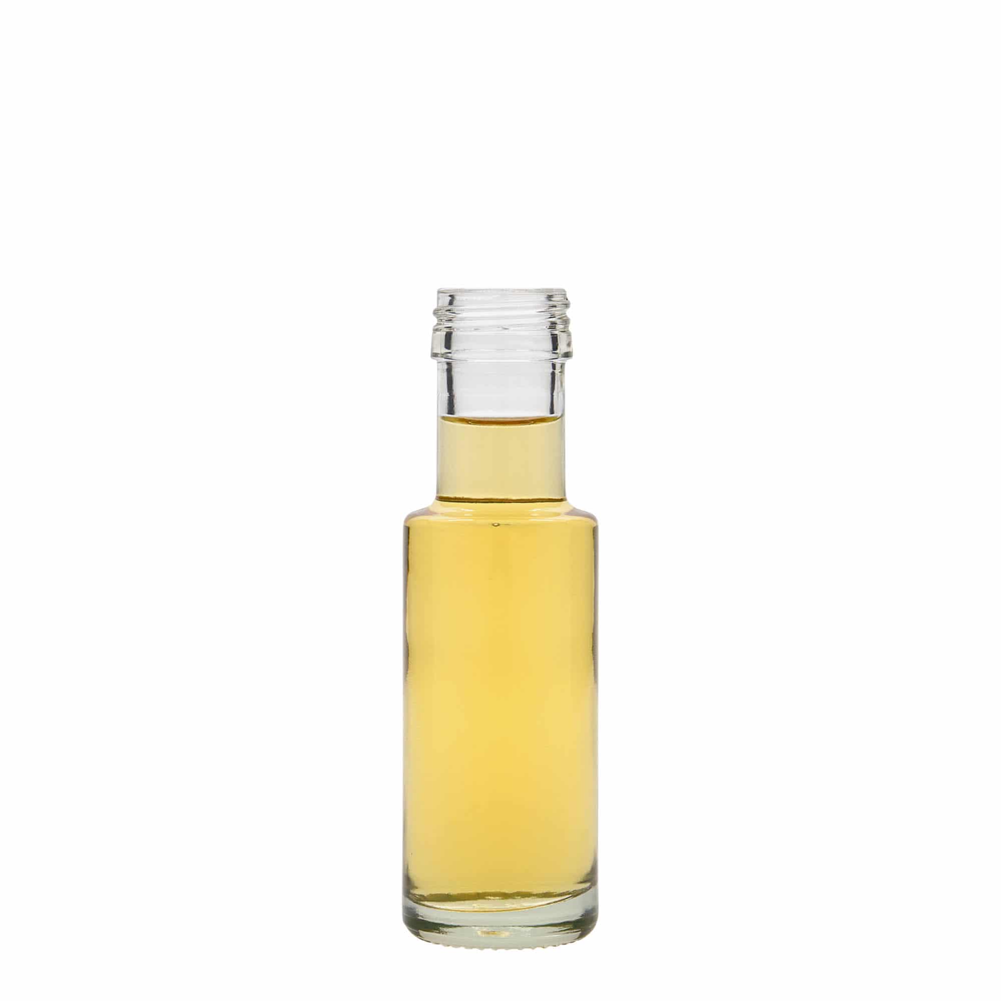 100 ml Glasflasche 'Dorica', Mündung: PP 31,5