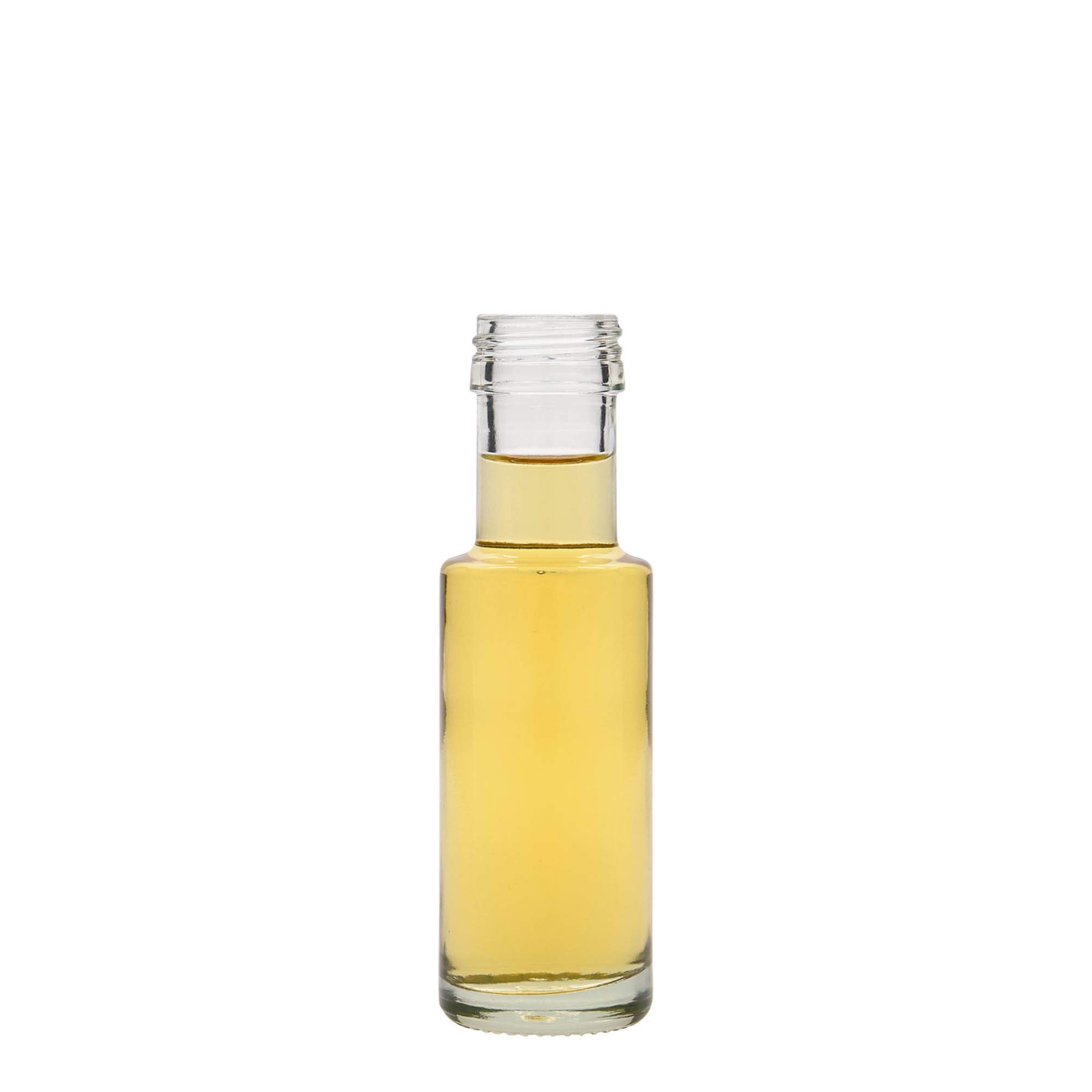 100 ml Glasflasche 'Dorica', Mündung: PP 31,5 100 ml Glasflasche 'Dorica', Mündung: PP 31,5