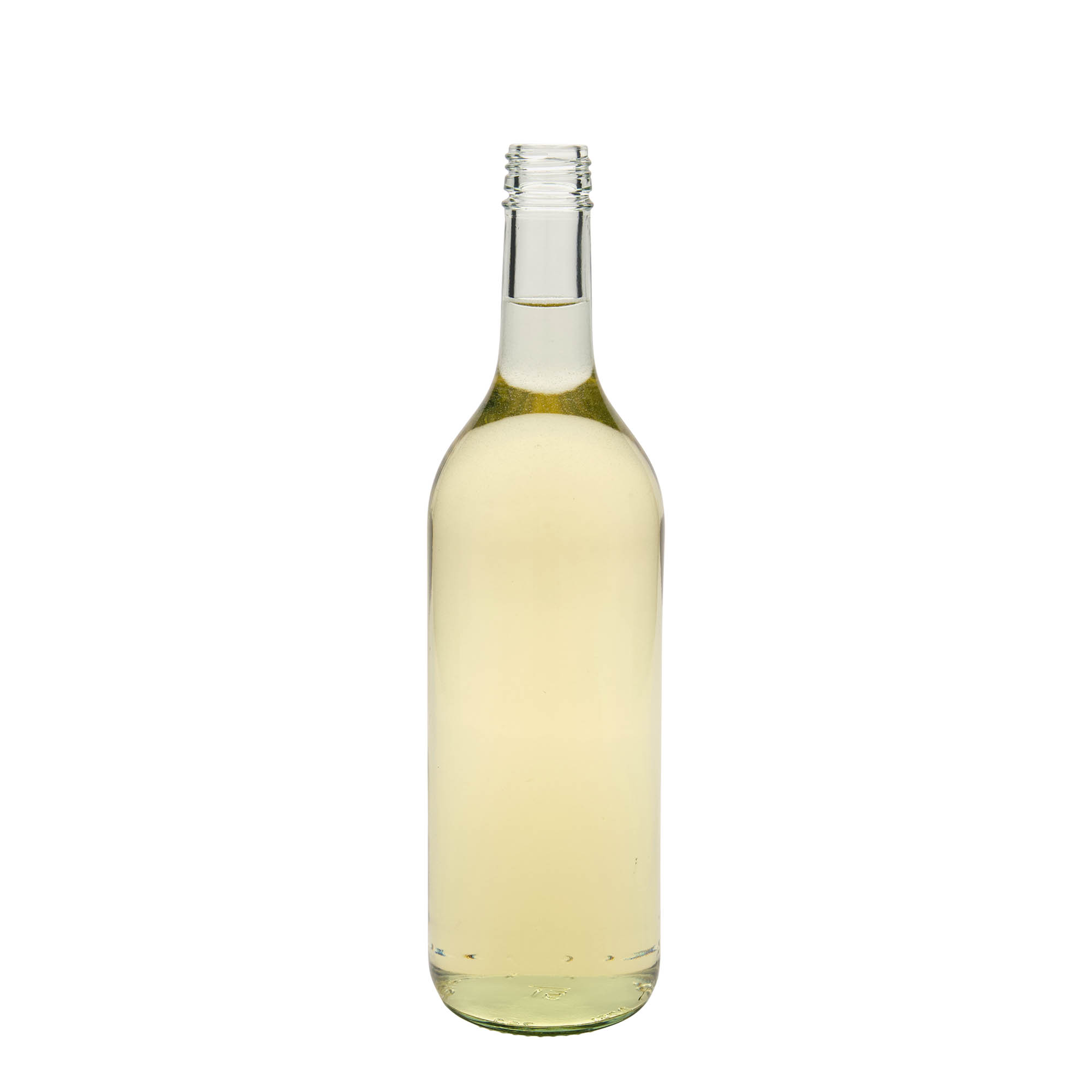 750 ml Glasflasche „Bordeaux“, Mündung: PP 28 » Volumen: 750,00, Farbe: Klar