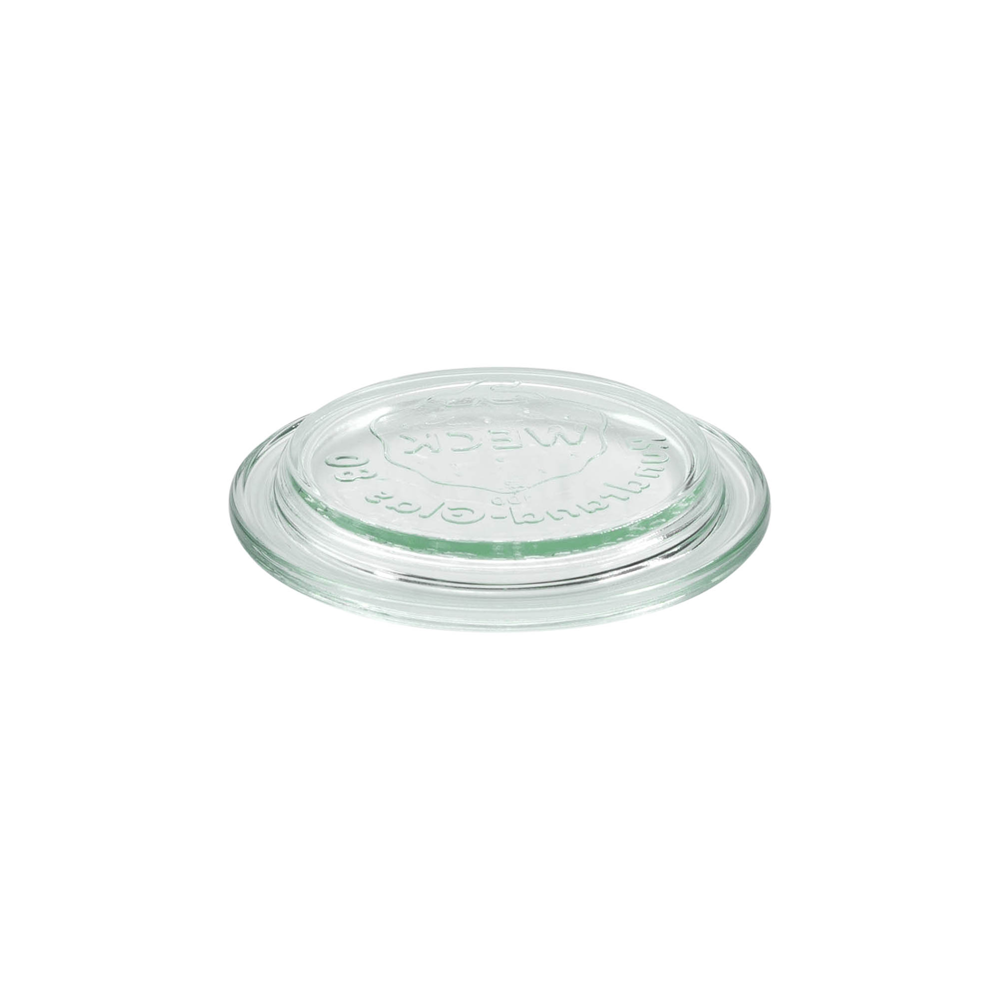 WECK-Glasdeckel Rundrand, für Mündung: RR80