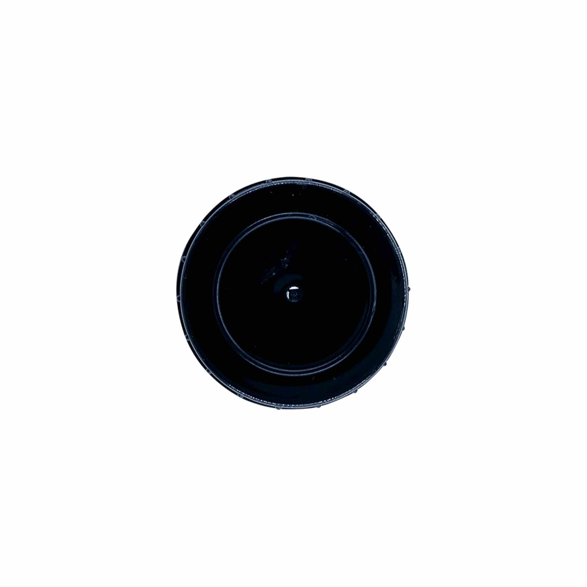 Schraubverschluss, PP-Kunststoff, schwarz, für Mündung: DIN 32