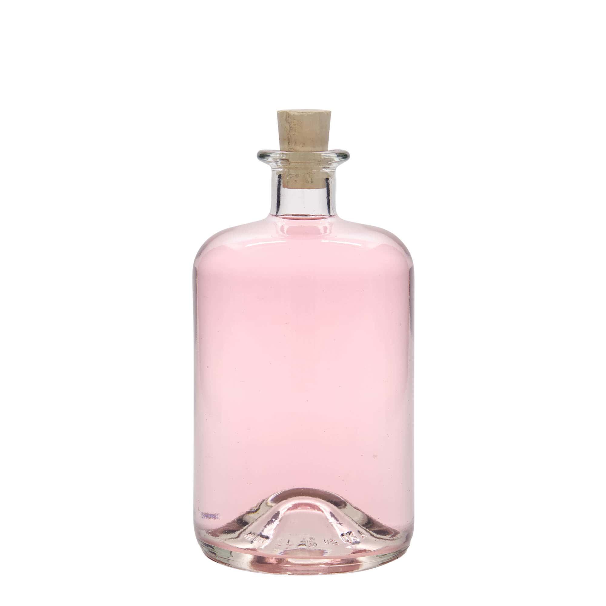 700 ml Glasflasche Apotheker, Mündung: Kork