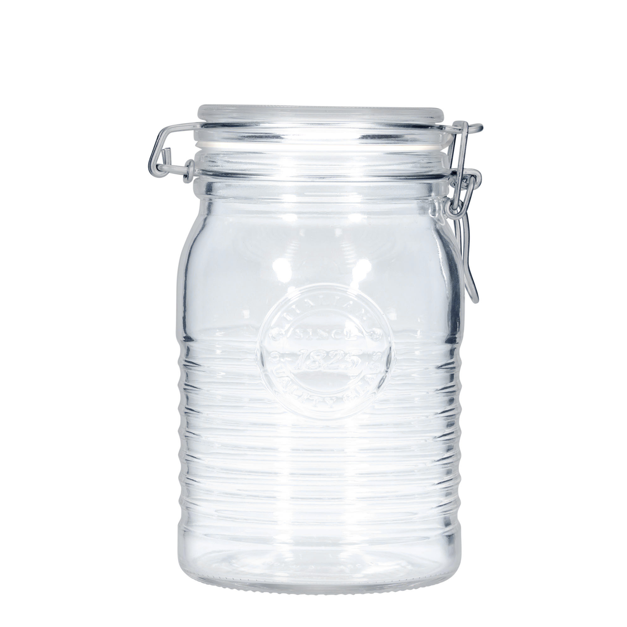 1.000 ml Drahtbügelglas 'Officina 1825', Mündung: Drahtbügelverschluss 1.000 ml Drahtbügelglas 'Officina 1825', Mündung: Drahtbügelverschluss