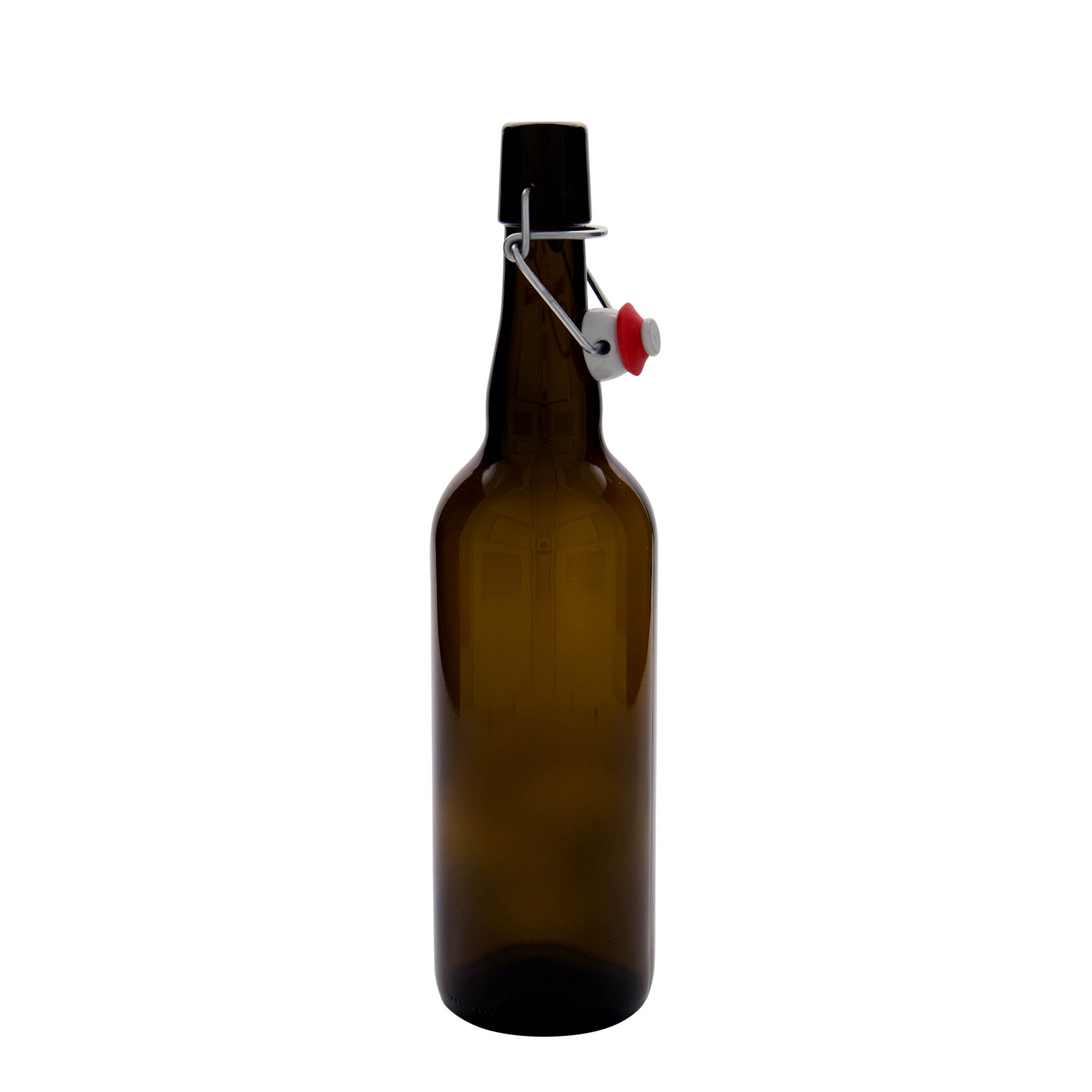 750 ml Bierflasche Belgien, Glas, braun, Mündung: Bügelverschluss 750 ml Bierflasche Belgien, Glas, braun, Mündung: Bügelverschluss