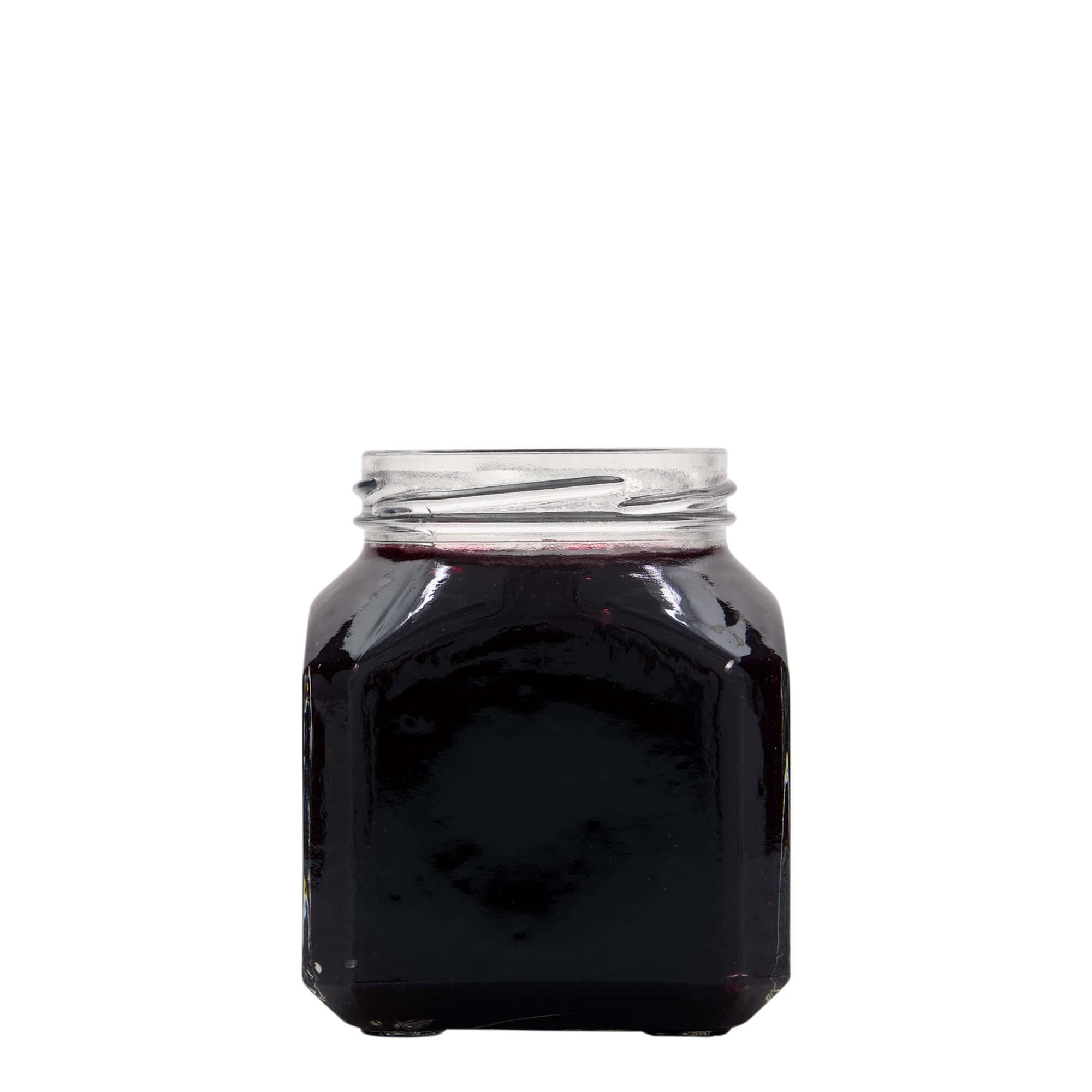 314 ml Vierkantglas 'Mailand', Mündung: Twist-Off (TO 63) 314 ml Vierkantglas 'Mailand', Mündung: Twist-Off (TO 63)