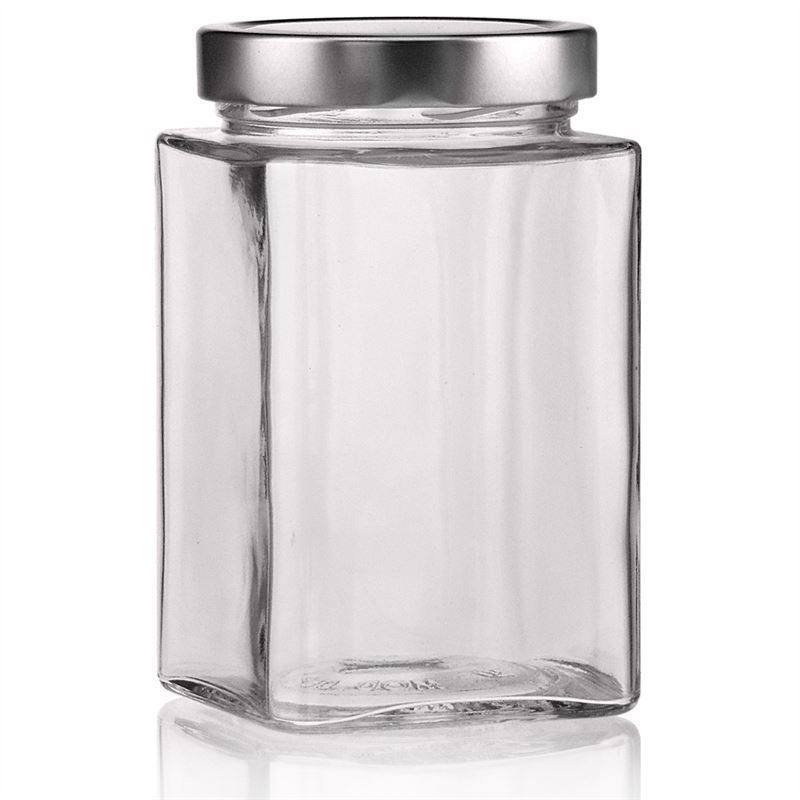 720 ml Vierkantglas „Ikarus“, Mündung: Deep-Twist-off (DTO 82)