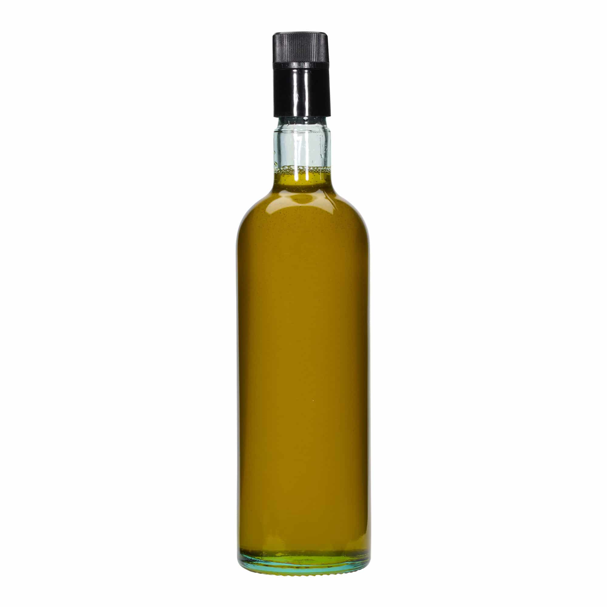 750 ml Essig-/Ölflasche 'Willy New', Glas, lichtgrün, Mündung: DOP