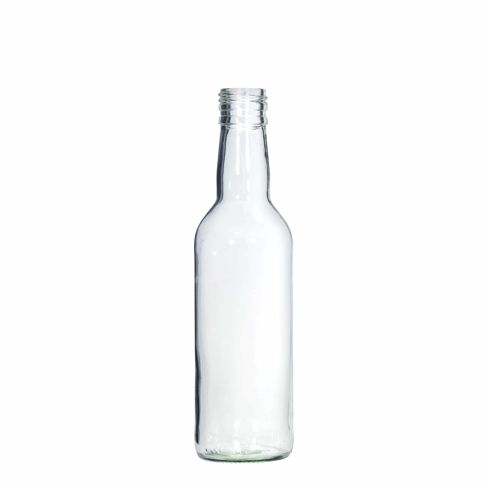 350 ml Universalflasche, Glas, Mündung: PP 31,5 350 ml Universalflasche, Glas, Mündung: PP 31,5
