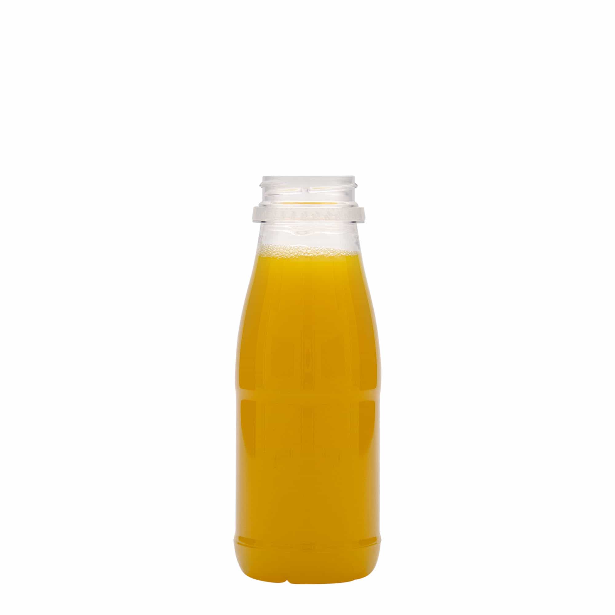 250 ml PET-Flasche 'Milk and Juice', Kunststoff, Mündung: 38 mm