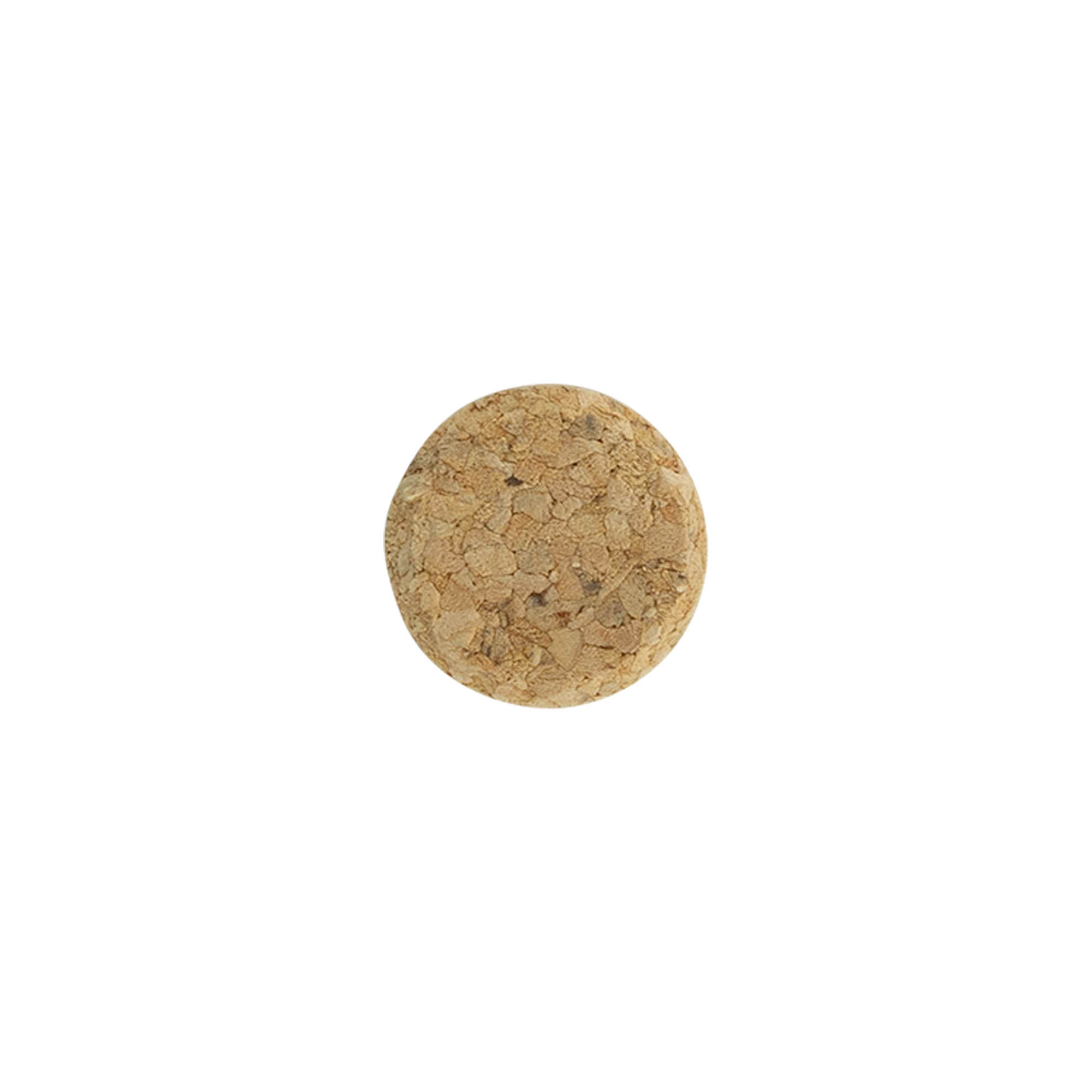 Weinkorken 22,5 mm, Presskork, beige, für Mündung: Kork