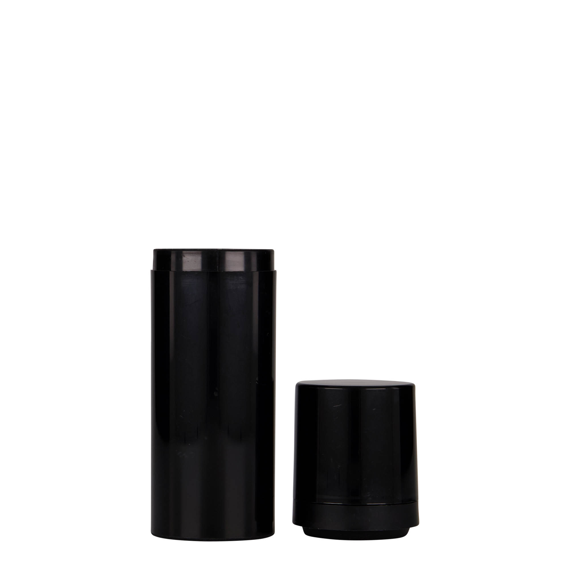 50 ml Airless Dispenser 'Mezzo', PP-Kunststoff, schwarz 50 ml Airless Dispenser 'Mezzo', PP-Kunststoff, schwarz