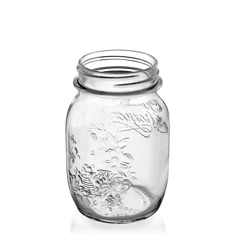 500 ml Glas 'Quattro Stagioni', Mündung: Schraubverschluss
