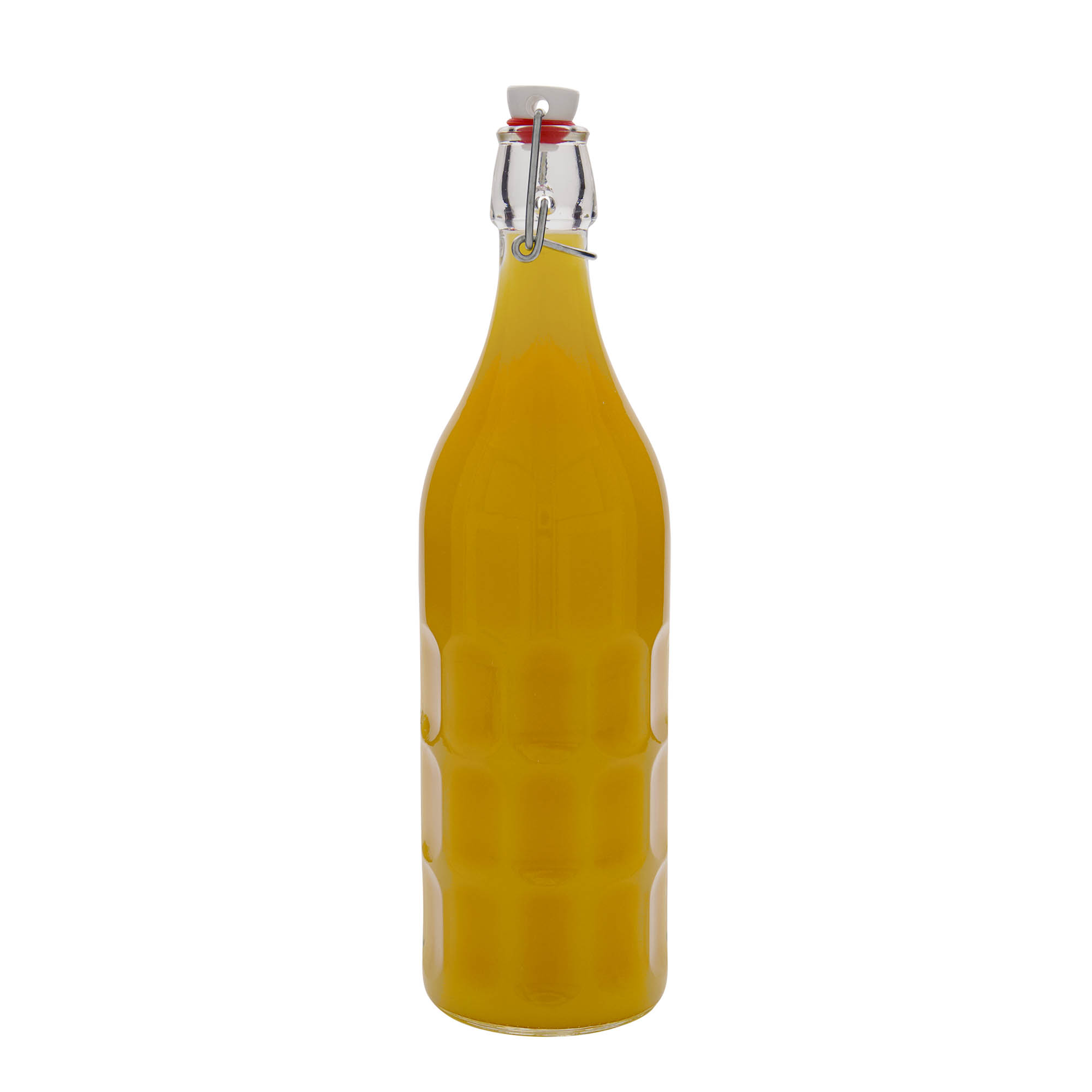 1.000 ml Glasflasche Moresca, Mündung: Bügelverschluss 1.000 ml Glasflasche Moresca, Mündung: Bügelverschluss