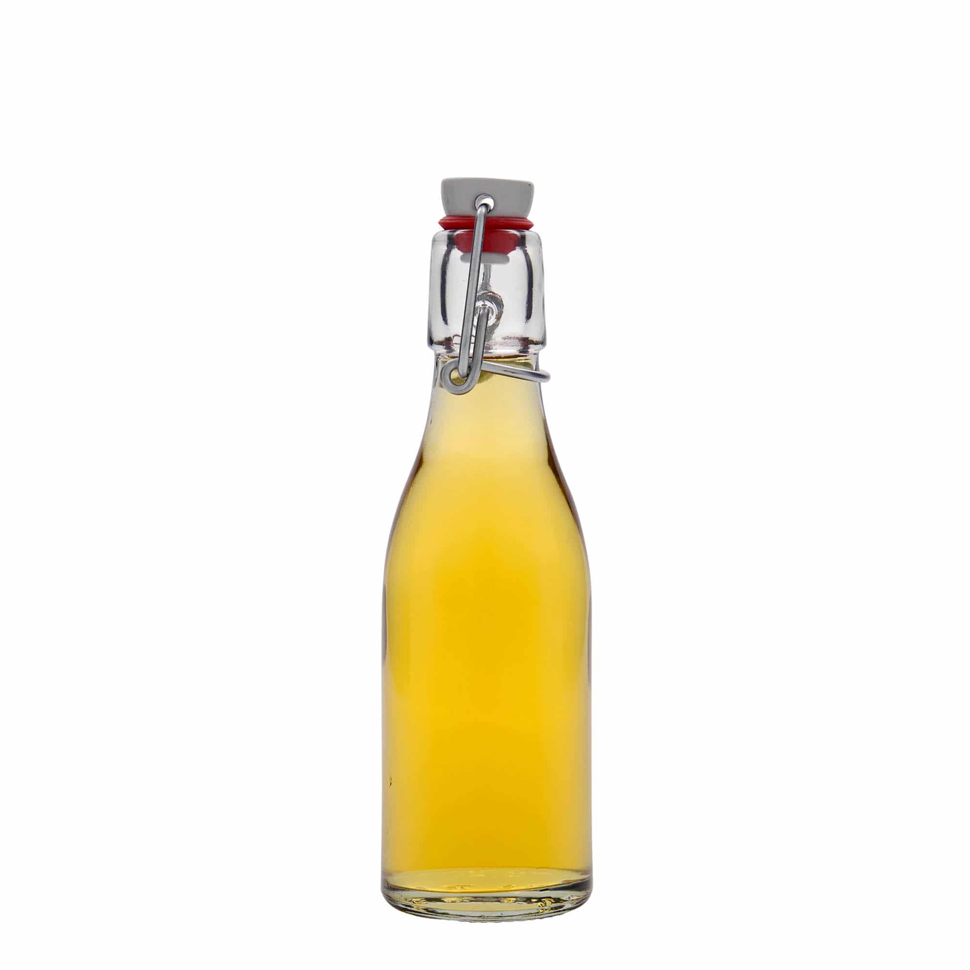 200 ml Glasflasche 'Paul', Mündung: Bügelverschluss