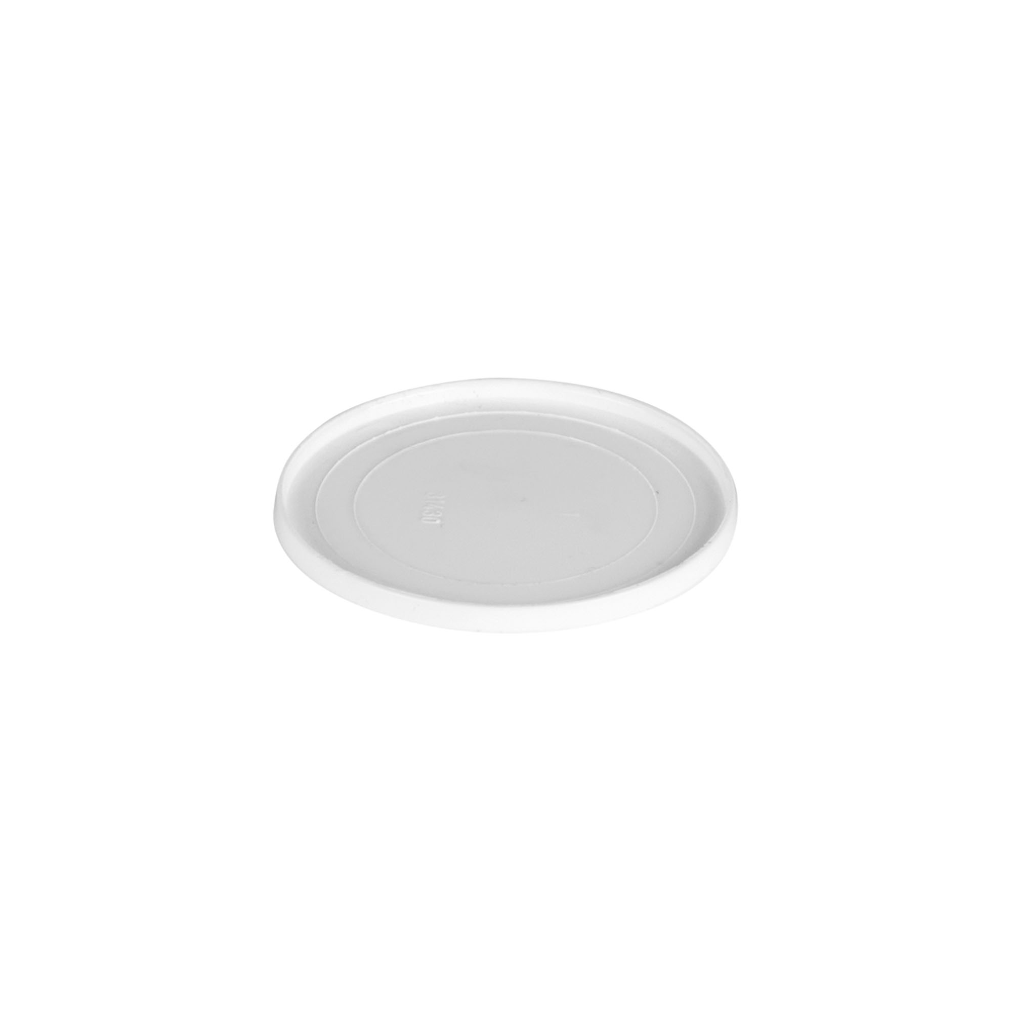 Abdeckscheibe für 30 ml „Bianca“, PP-Kunststoff, weiß