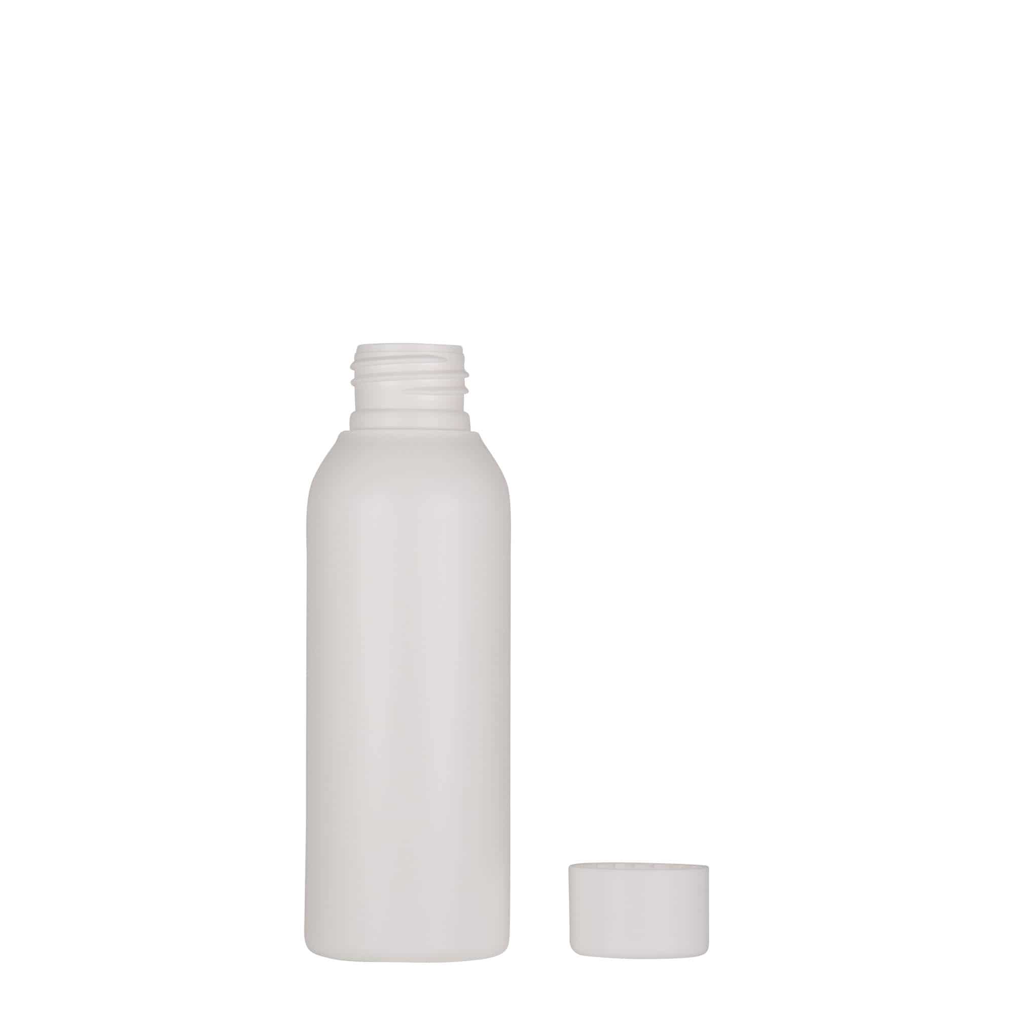 100 ml Kunststoffflasche 'Tuffy', HDPE, weiß, Mündung: GPI 24/410