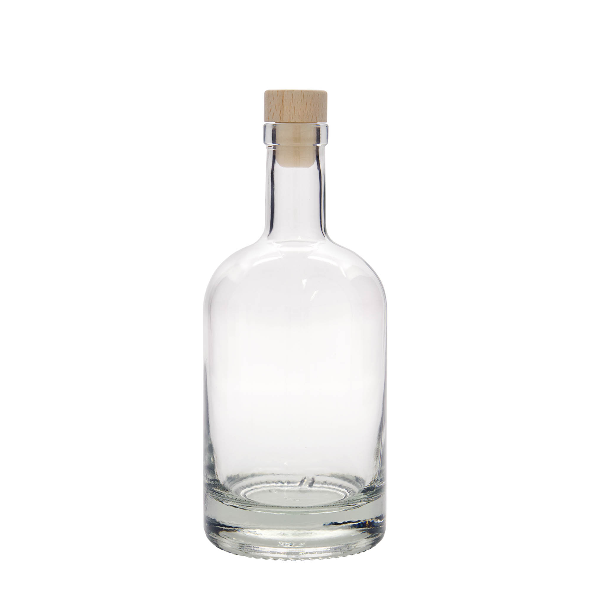 500 ml Glasflasche „First Class“, Mündung: Kork