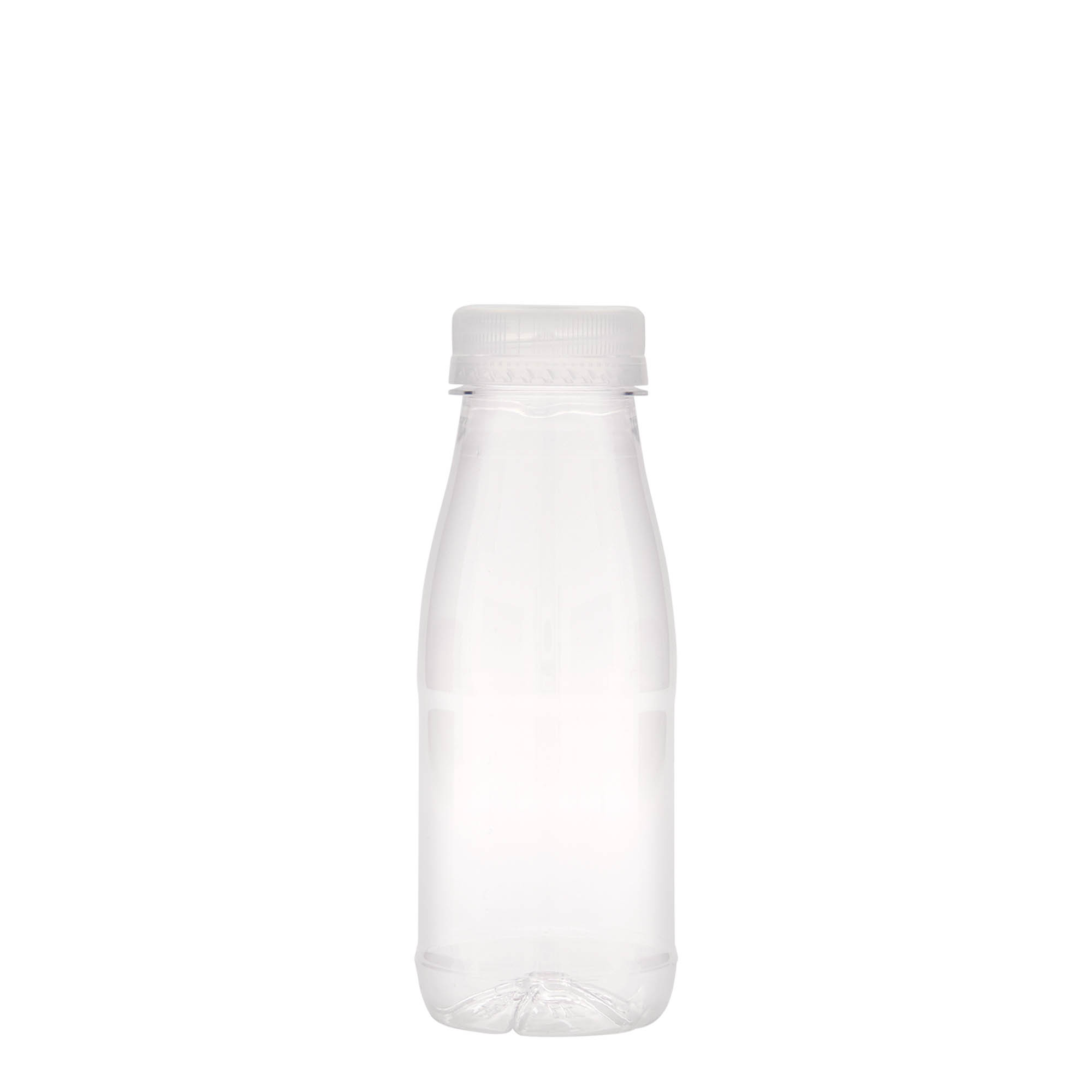 250 ml PET-Flasche „Milk and Juice“, Kunststoff, Mündung: 38 mm