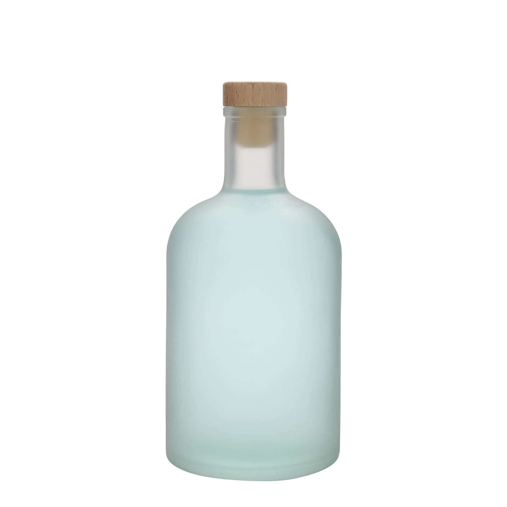 700 ml Glasflasche 'Gerardino', geeist, Mündung: Kork
