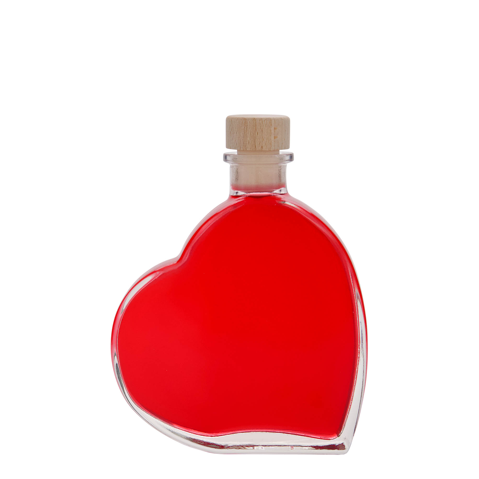 200 ml Glasflasche 'Passion', Mündung: Kork