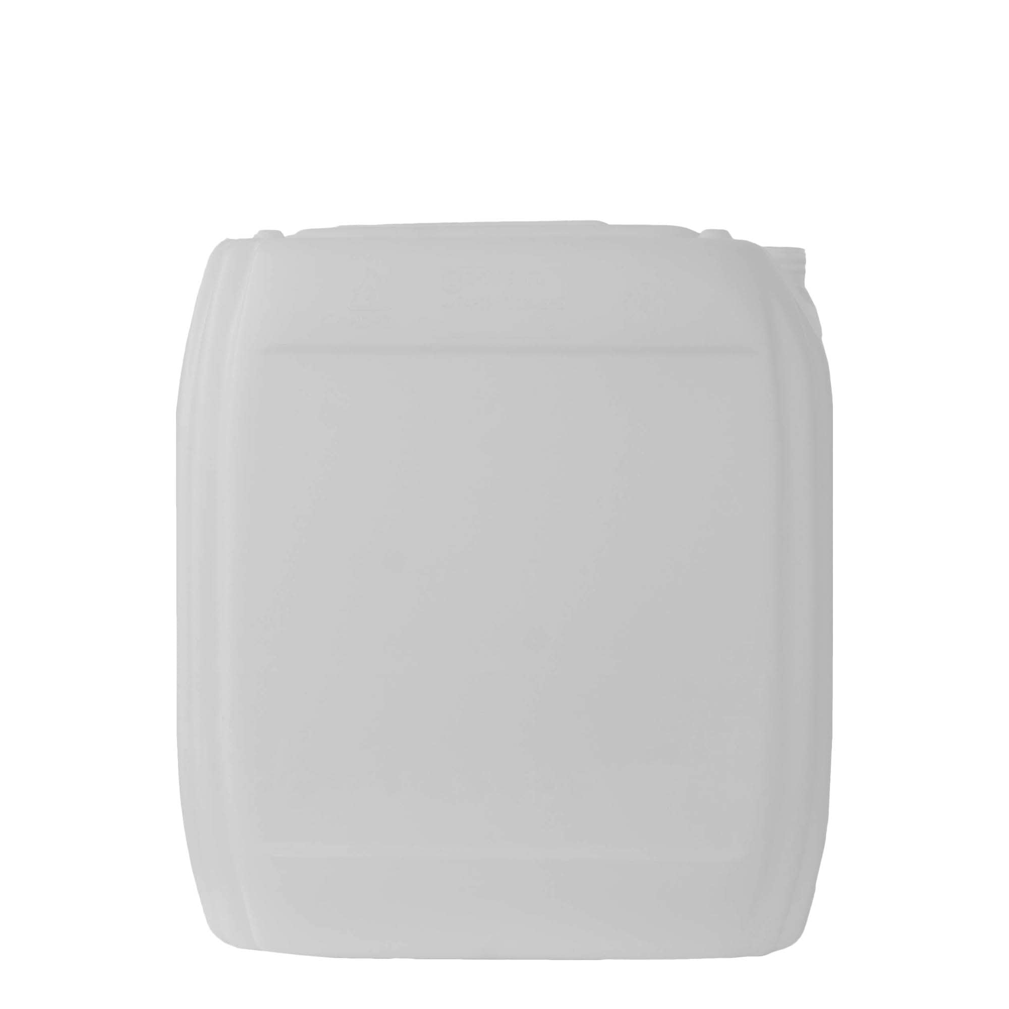25 l Kanister, rechteckig, HDPE-Kunststoff, natur, Mündung: ND 60 25 l Kanister, rechteckig, HDPE-Kunststoff, natur, Mündung: ND 60