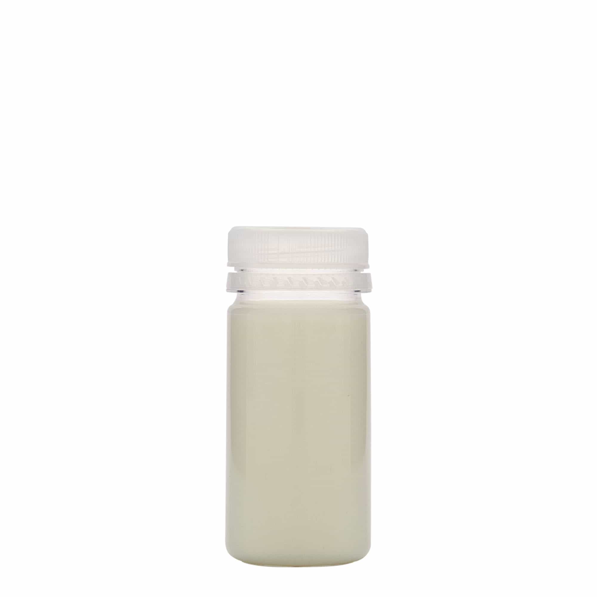 100 ml PET-Flasche 'Everytime', Kunststoff, Mündung: 38 mm 100 ml PET-Flasche 'Everytime', Kunststoff, Mündung: 38 mm