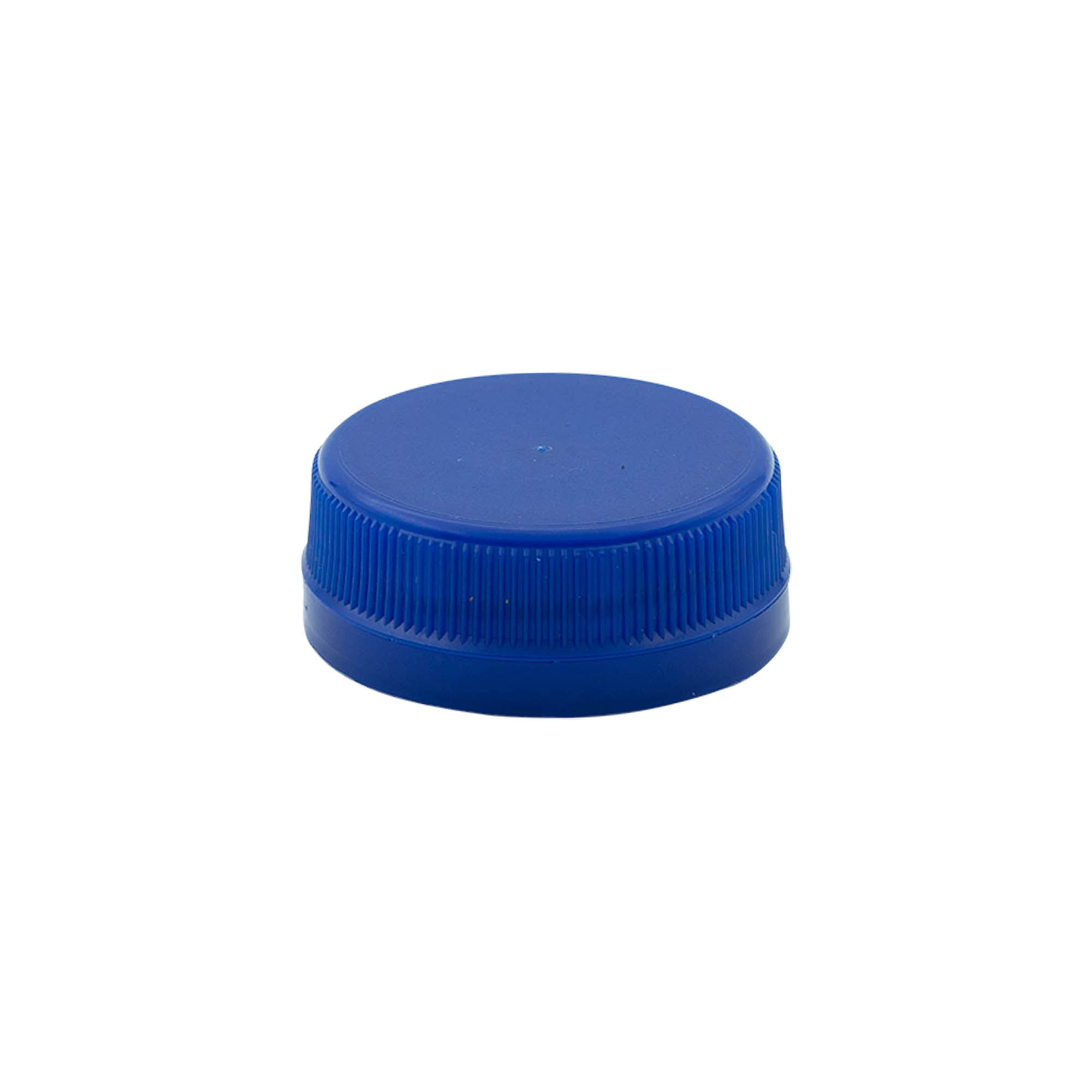 Schraubverschluss Zweistartgewinde, PE-Kunststoff, blau, für Mündung: PET 38 mm Schraubverschluss Zweistartgewinde, PE-Kunststoff, blau, für Mündung: PET 38 mm