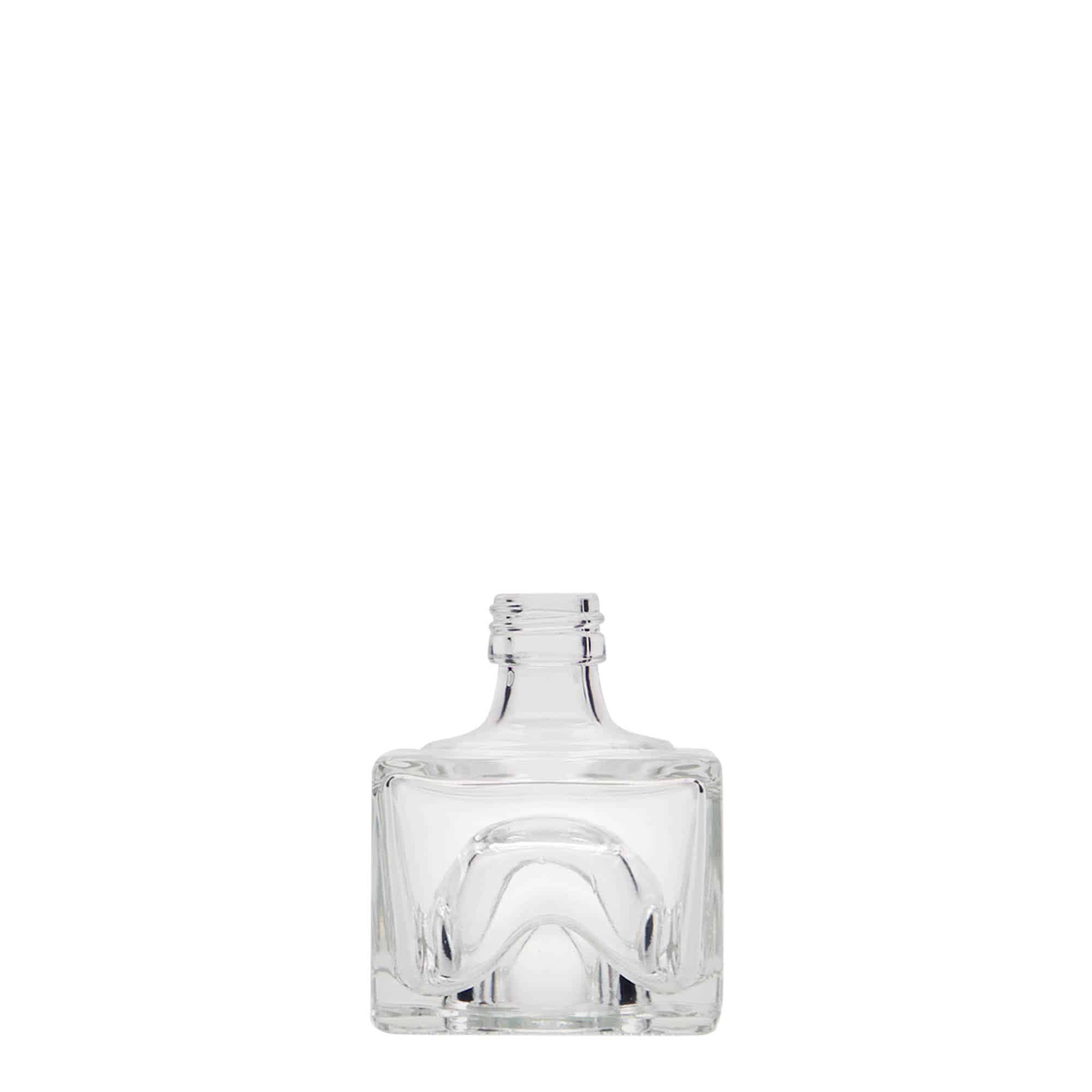 40 ml Glasflasche 'Cocolores', quadratisch, Mündung: PP 18 40 ml Glasflasche 'Cocolores', quadratisch, Mündung: PP 18