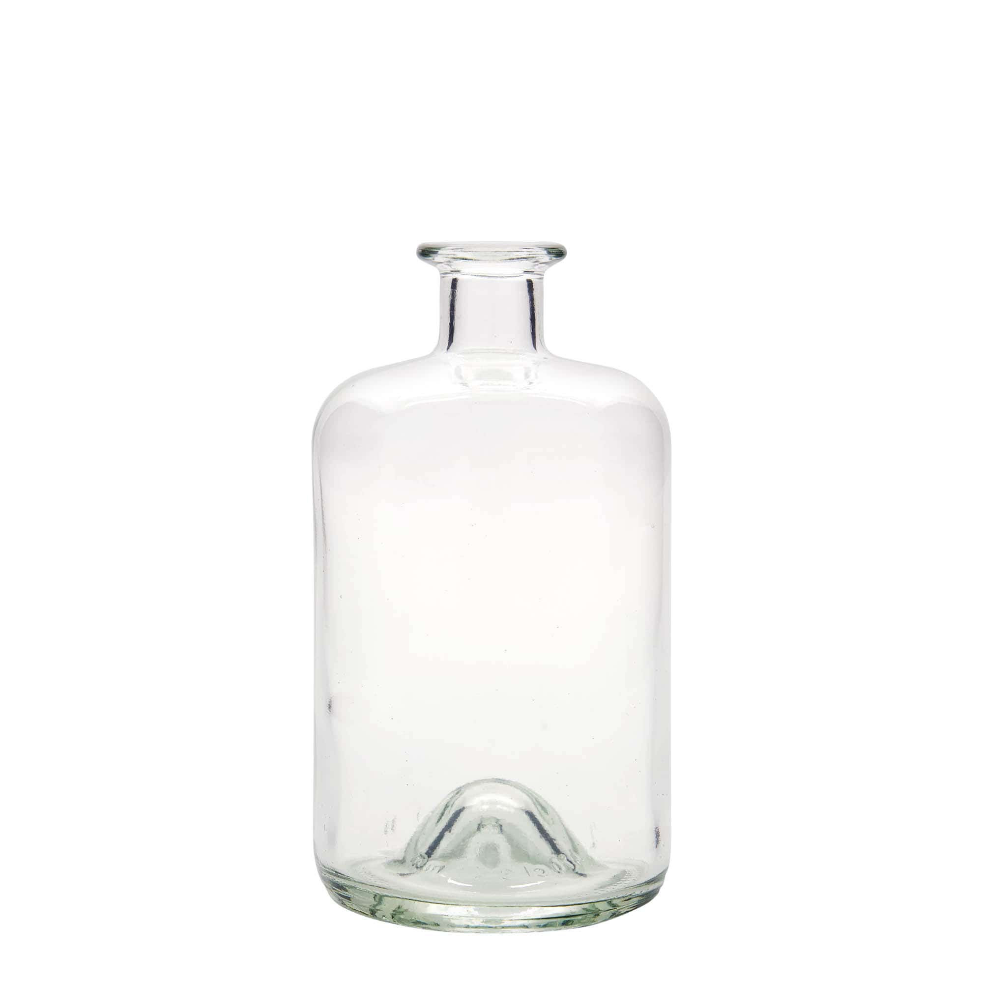 700 ml Glasflasche Apotheker, Mündung: Kork