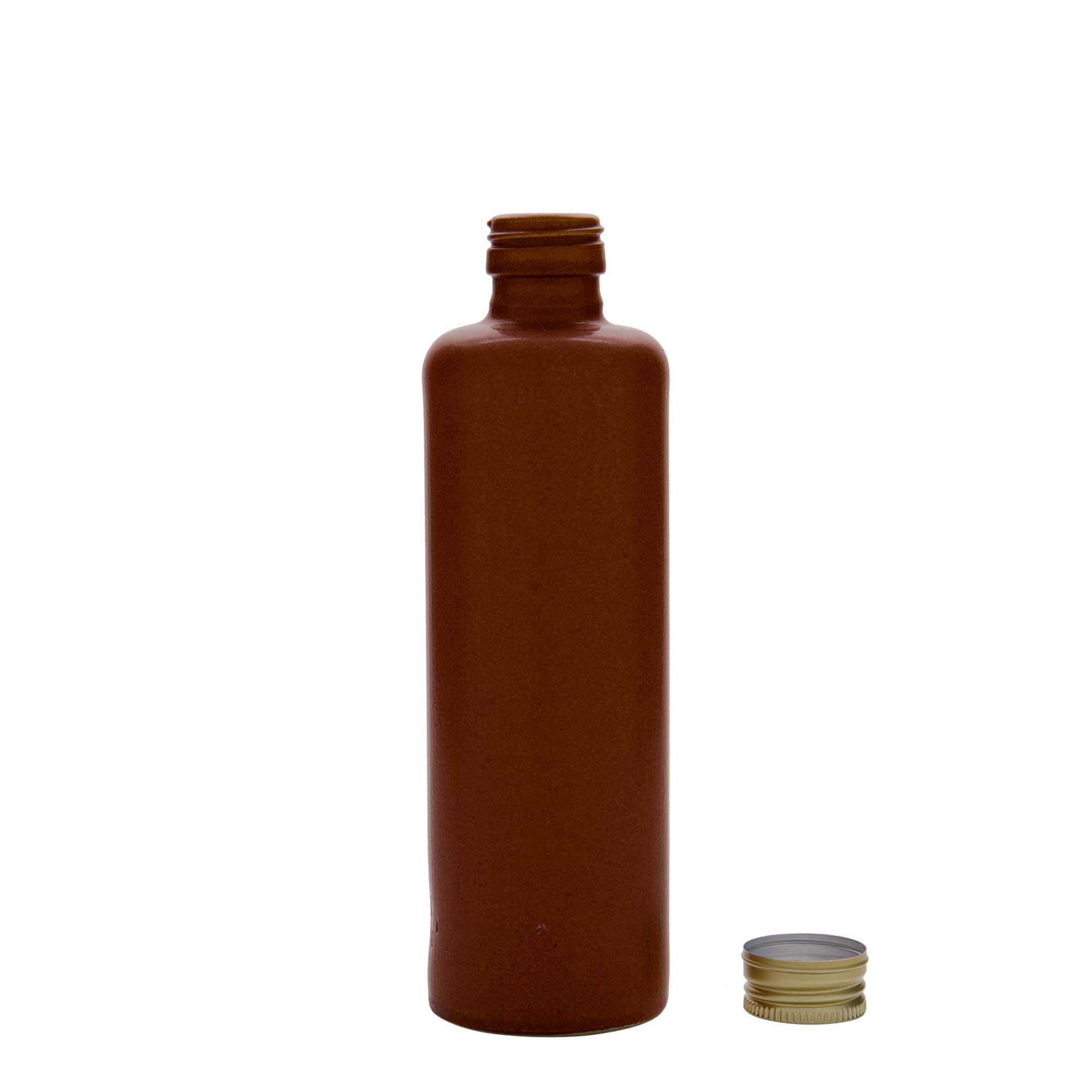 350 ml Tonkrug, Steinzeug, rot-braun, Mündung: PP 31,5